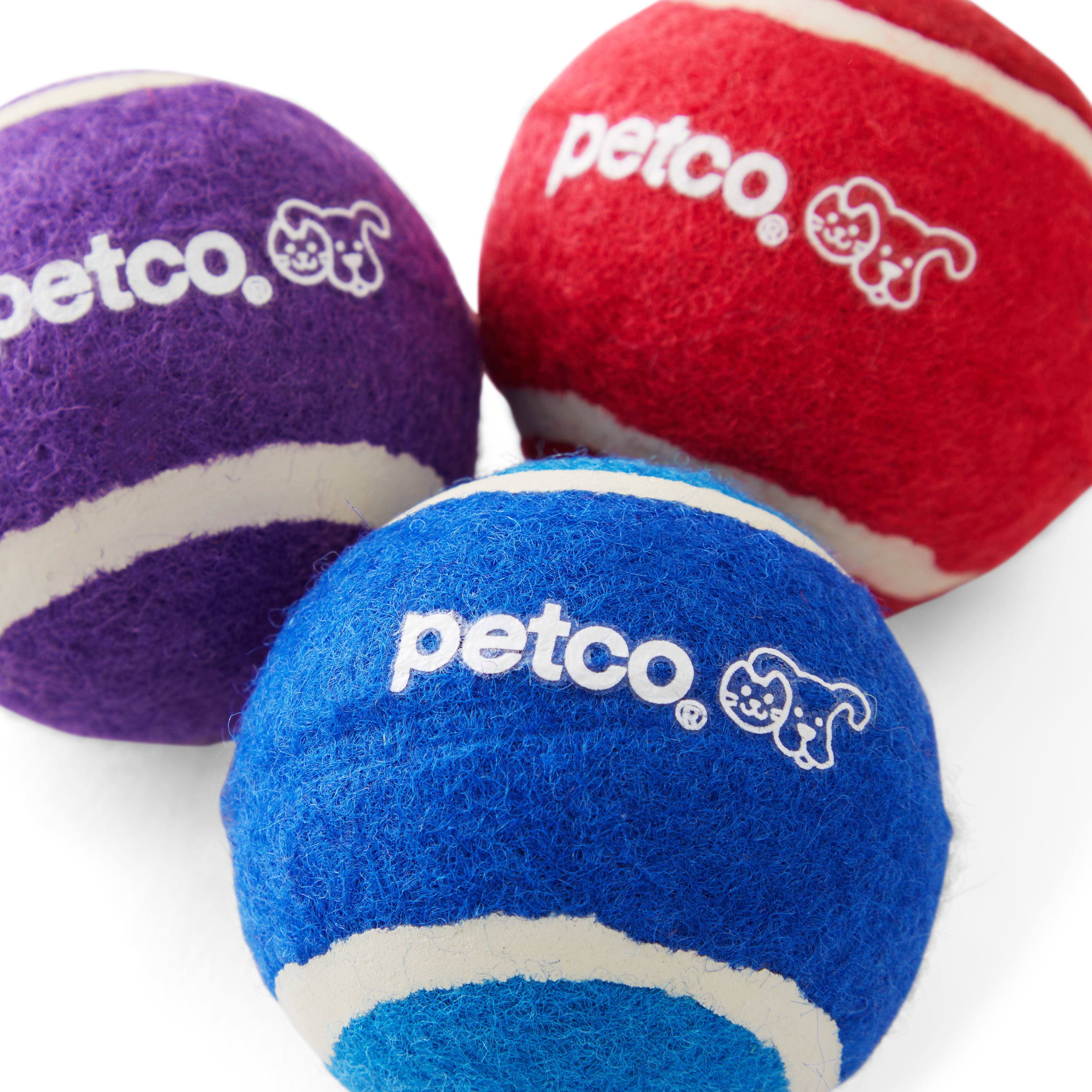 Petco Pelota de Tenis Color Morado para Perro, Chico