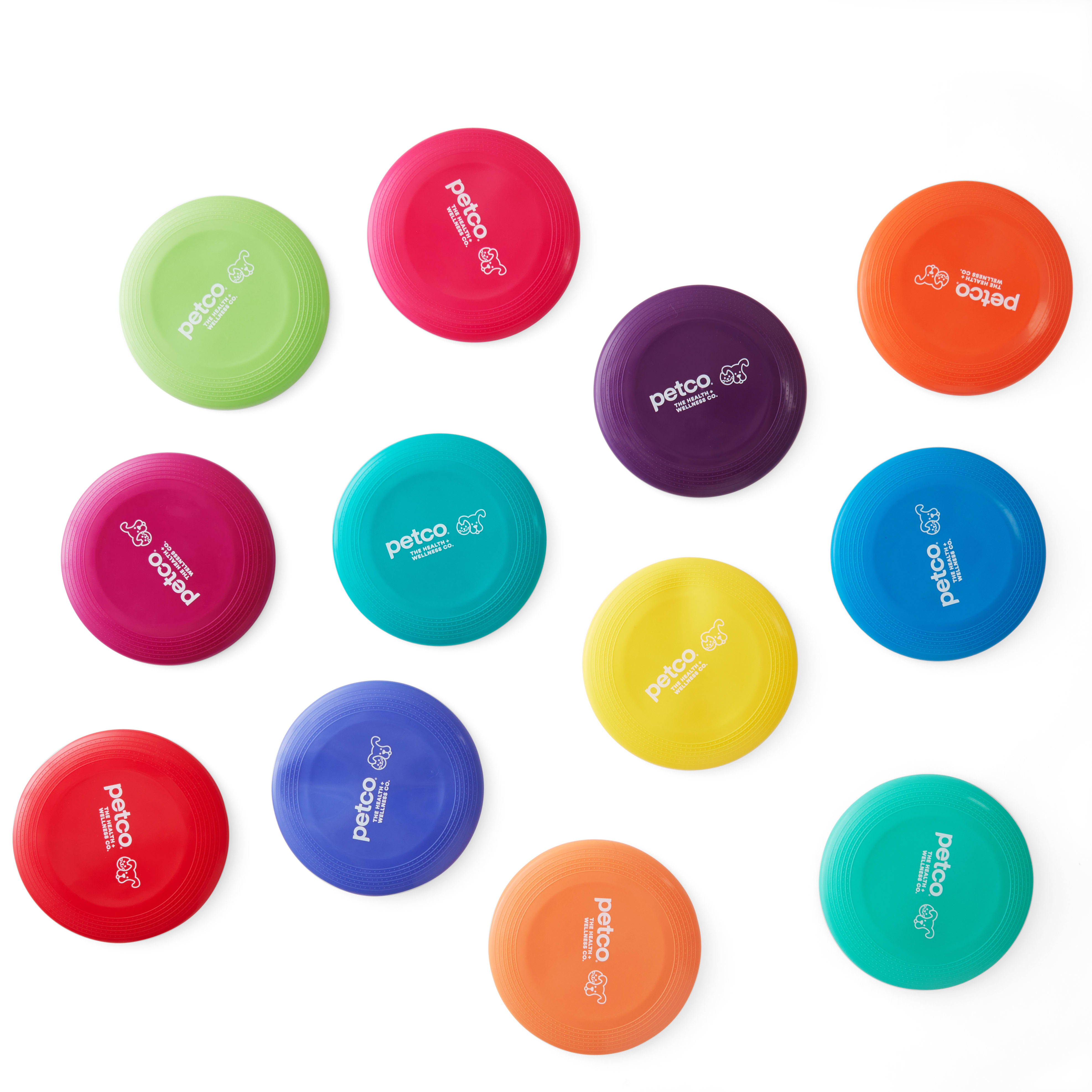 Petco Frisbee de Colores, 22.8 cm