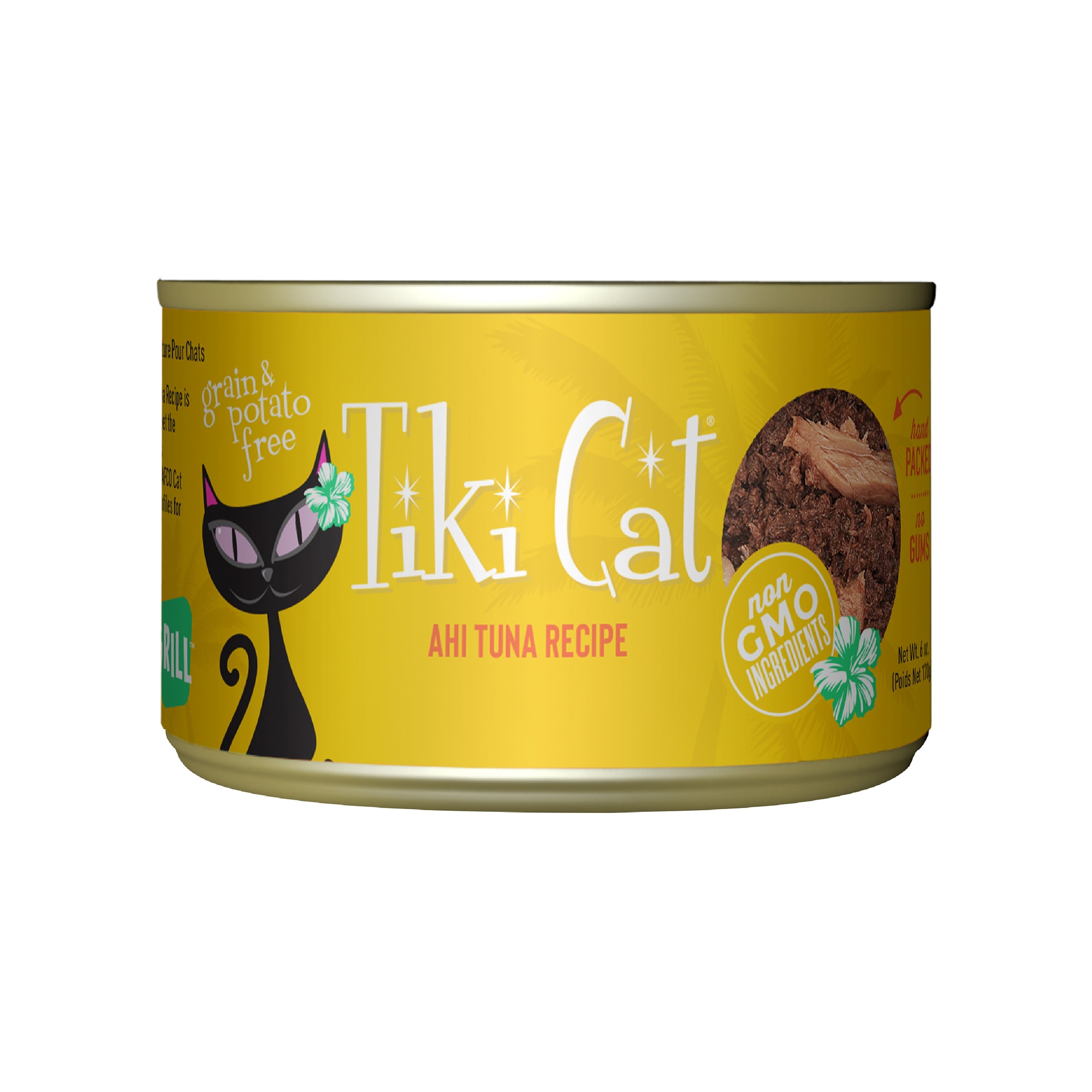 Tiki Cat Hawaiian Grill Ahi Tuna Wet Cat Food, 6 oz., Case of 8 Petco