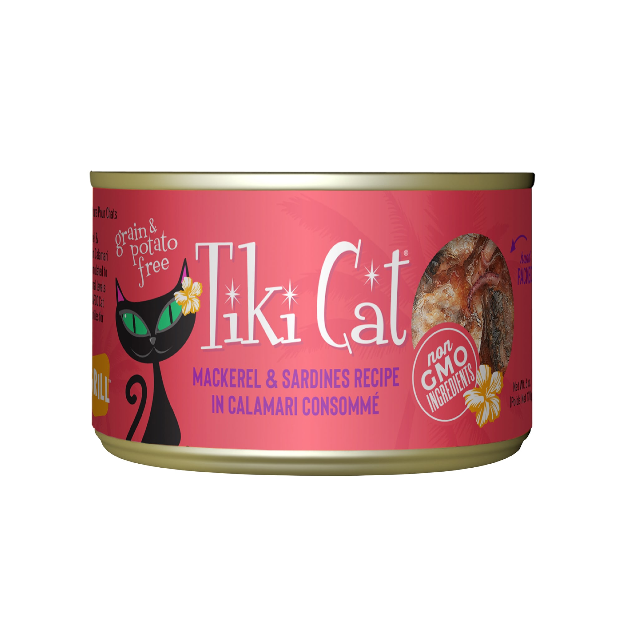 canned mackerel for cats