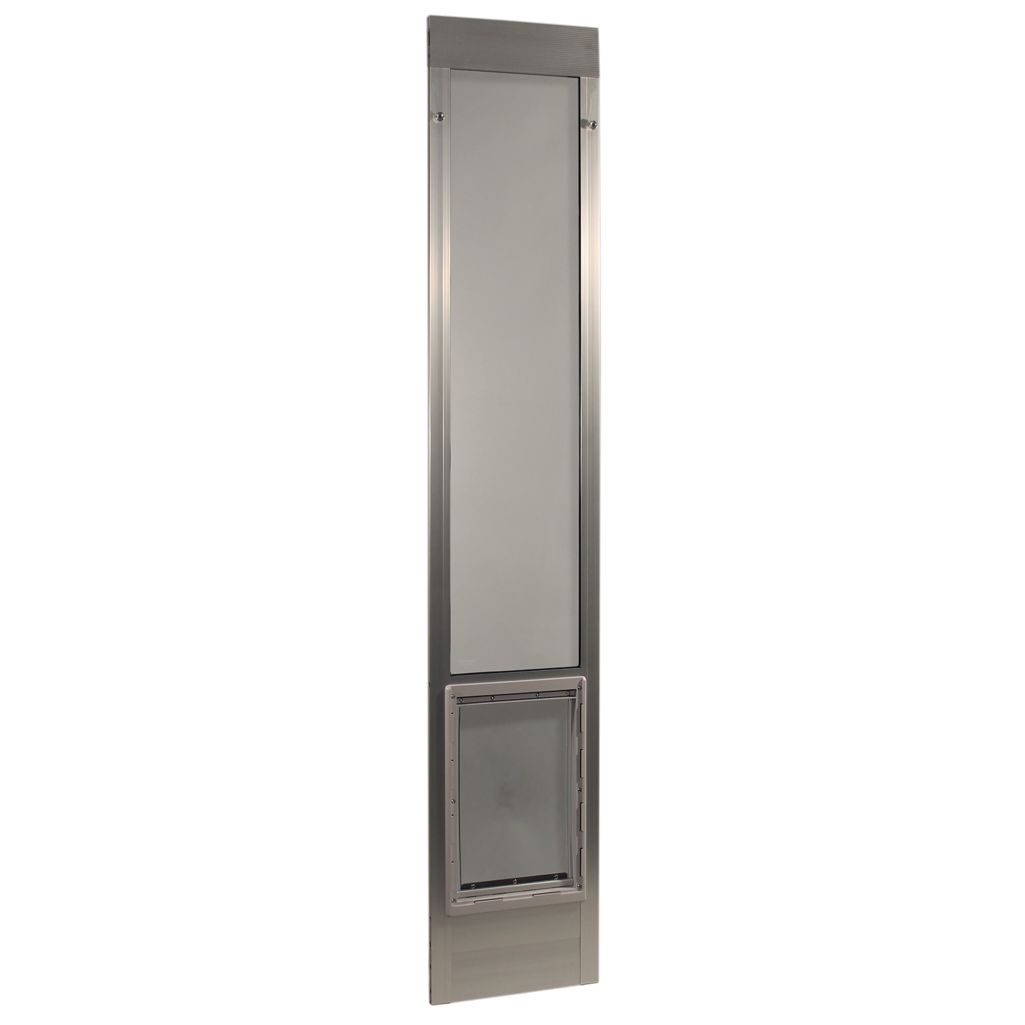 Perfect Pet 80 Pet Patio Door in Mill, 18.75IN x 1.875IN x 77.625IN, XX-Large, Silver