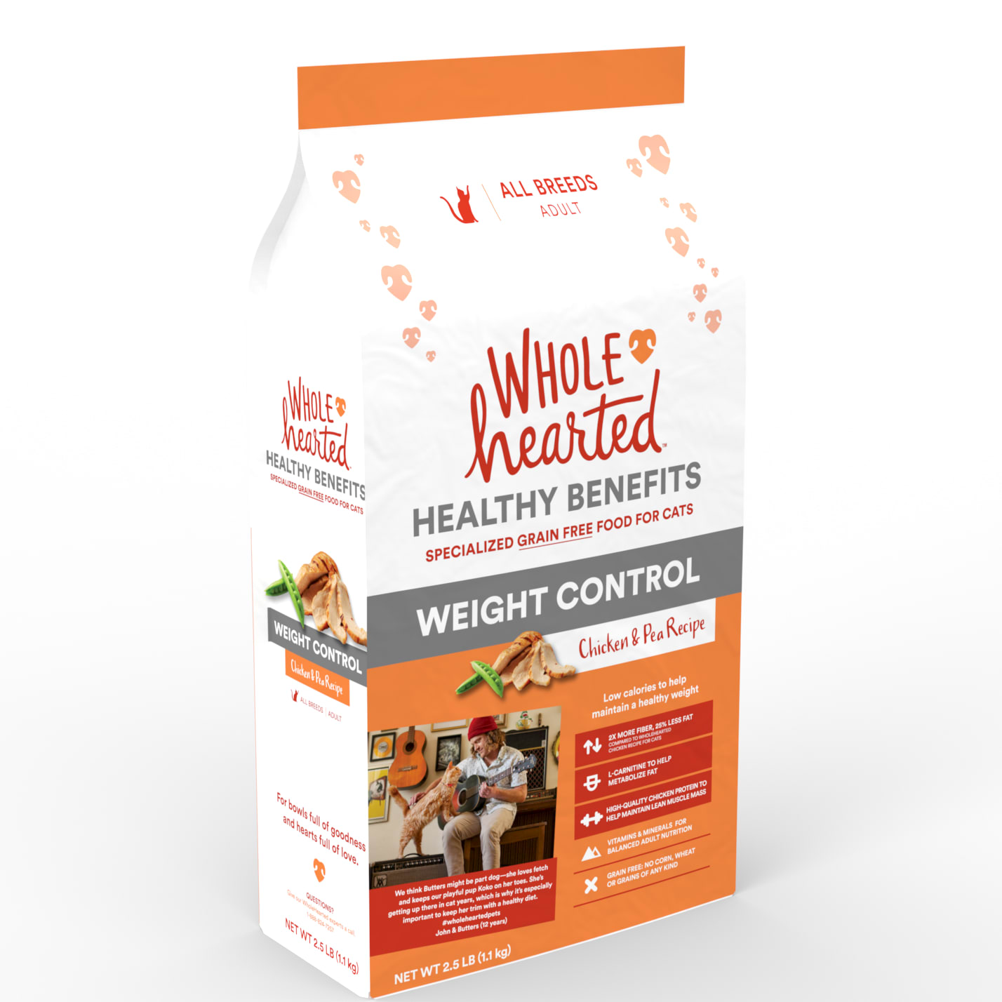 Wholehearted dog food outlet weight control