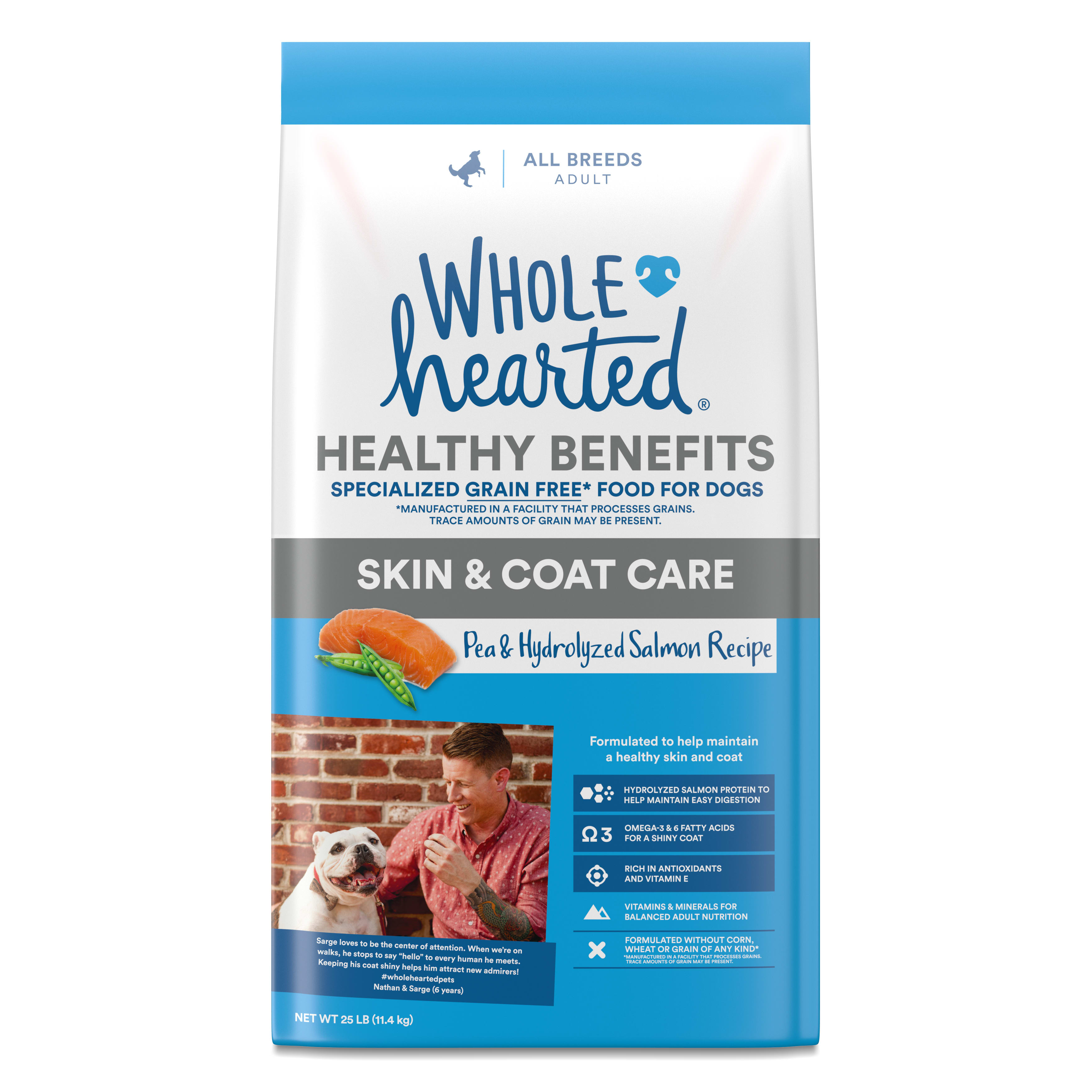 good dog food for skin and coat