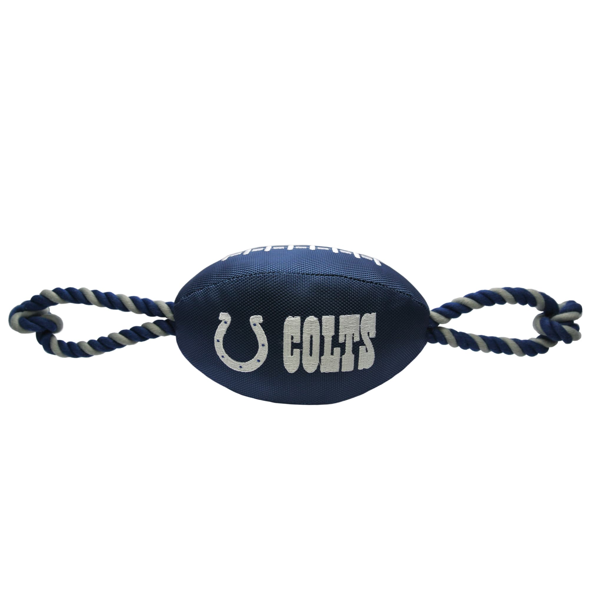 Pets First Indianapolis Colts Football Dog Toy, Medium