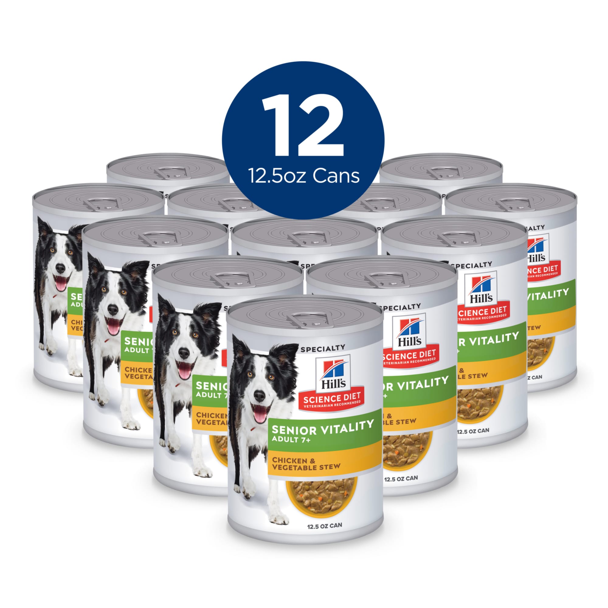 Hill's Science Diet Adult 7+ Youthful Vitality Chicken & Vegetable