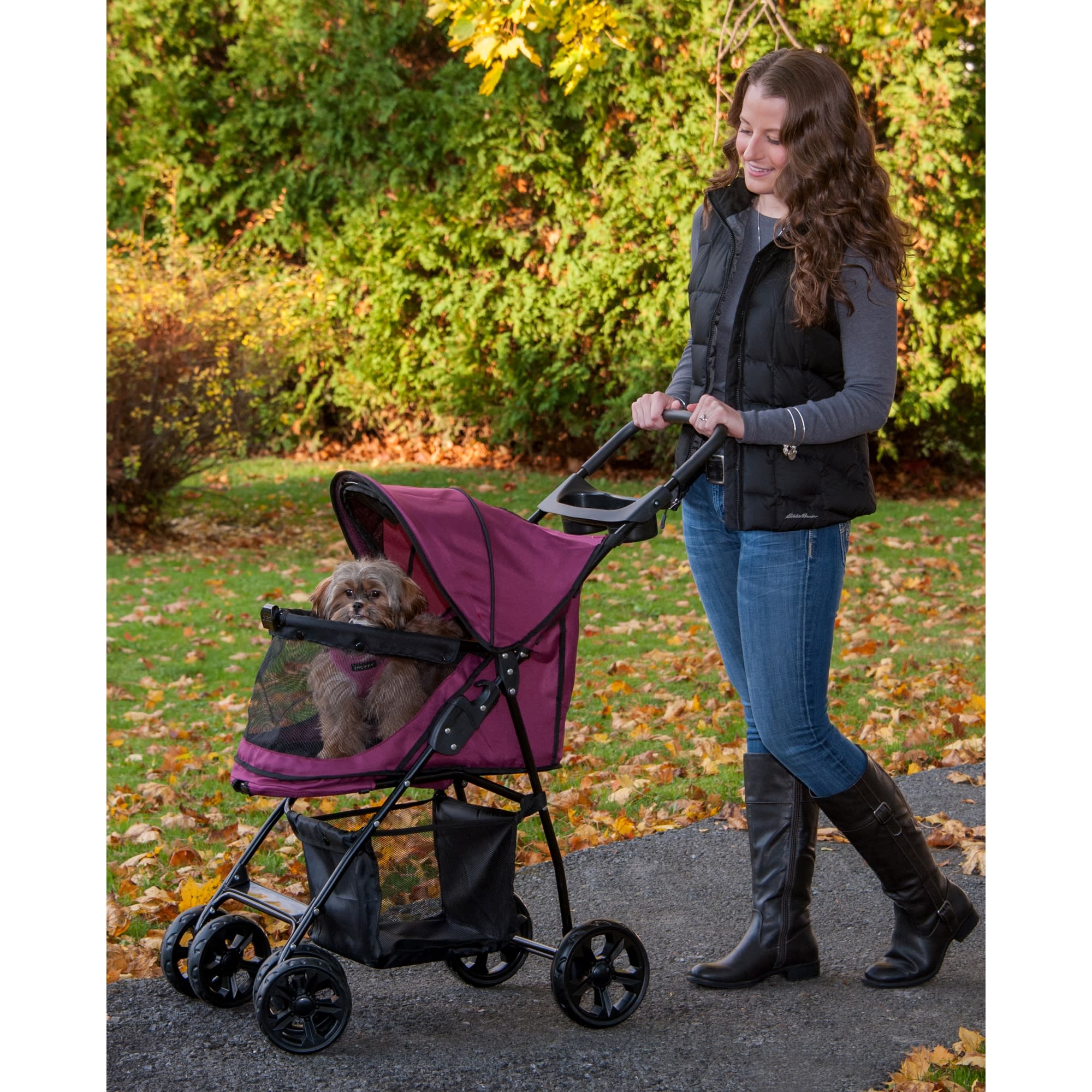 Pet gear no zip hot sale happy trails pet stroller