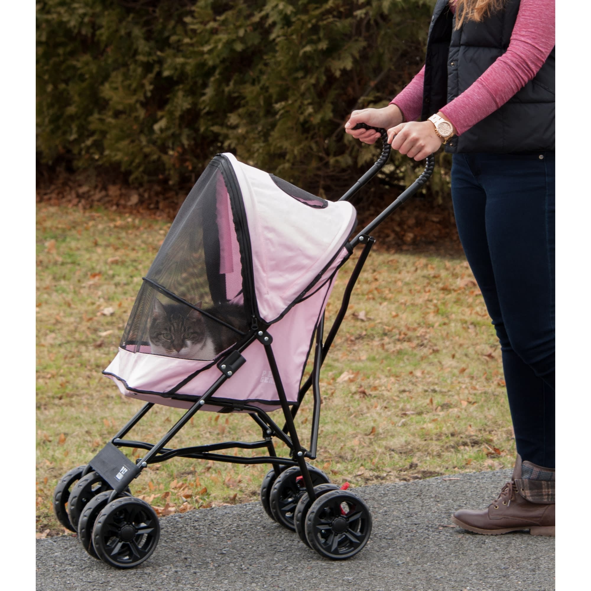 Pet Gear Travel Lite Pet Stroller in Pink | Petco