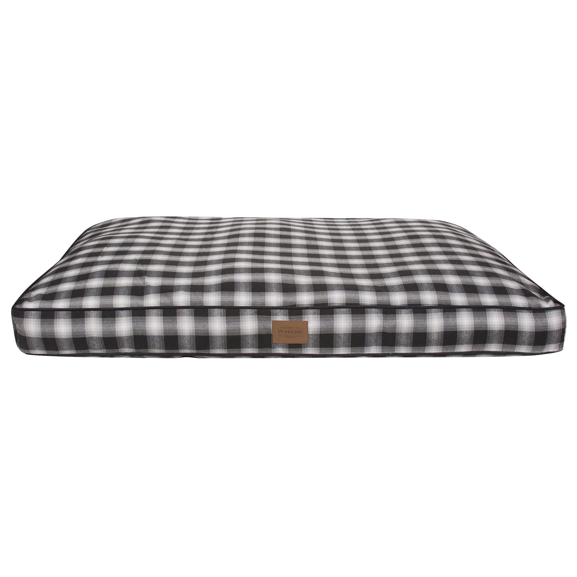 Pendleton Plaid Pet Bed in Charcoal 