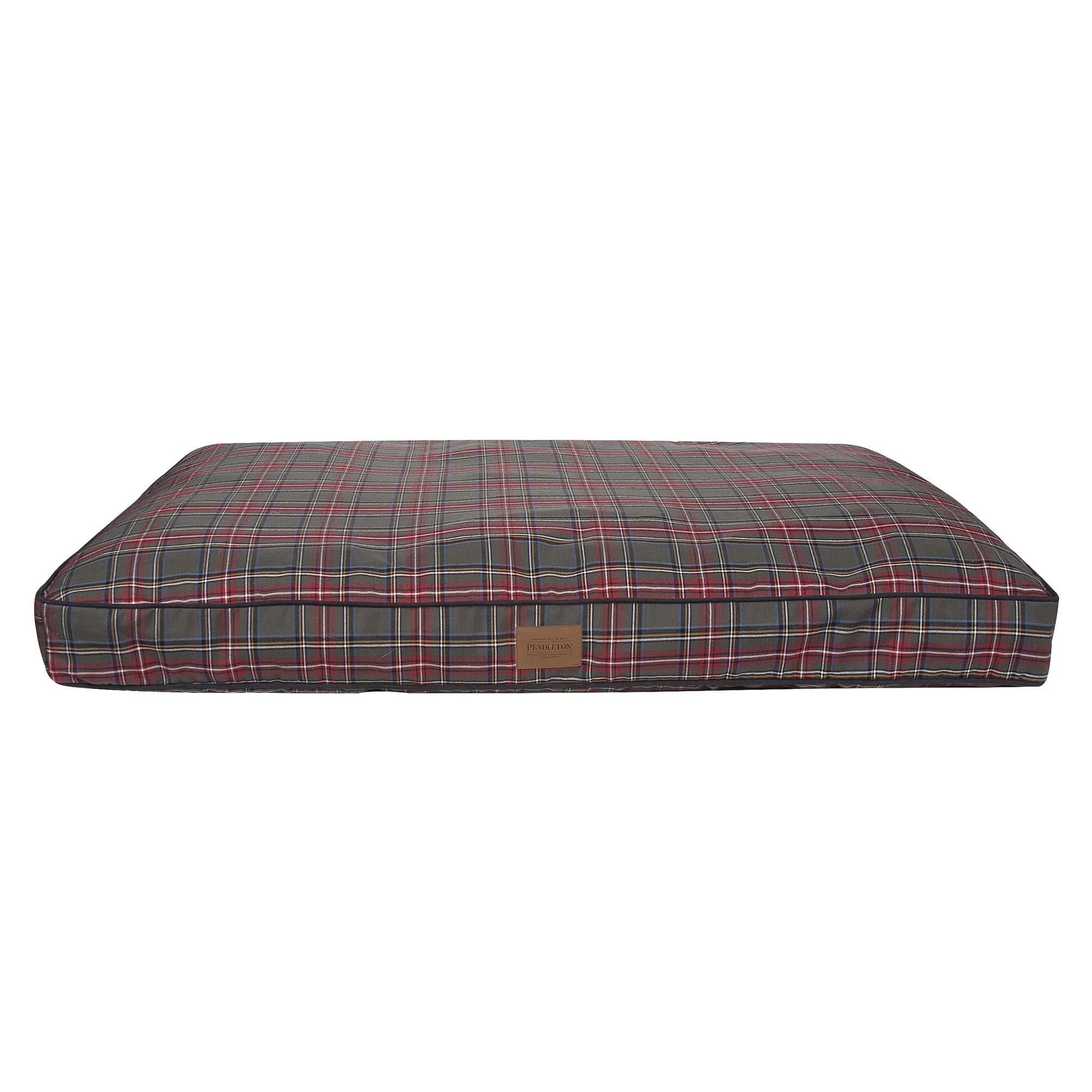 Pendleton Plaid Pet Bed in Grey Stewart, 48" L x 36" W Petco
