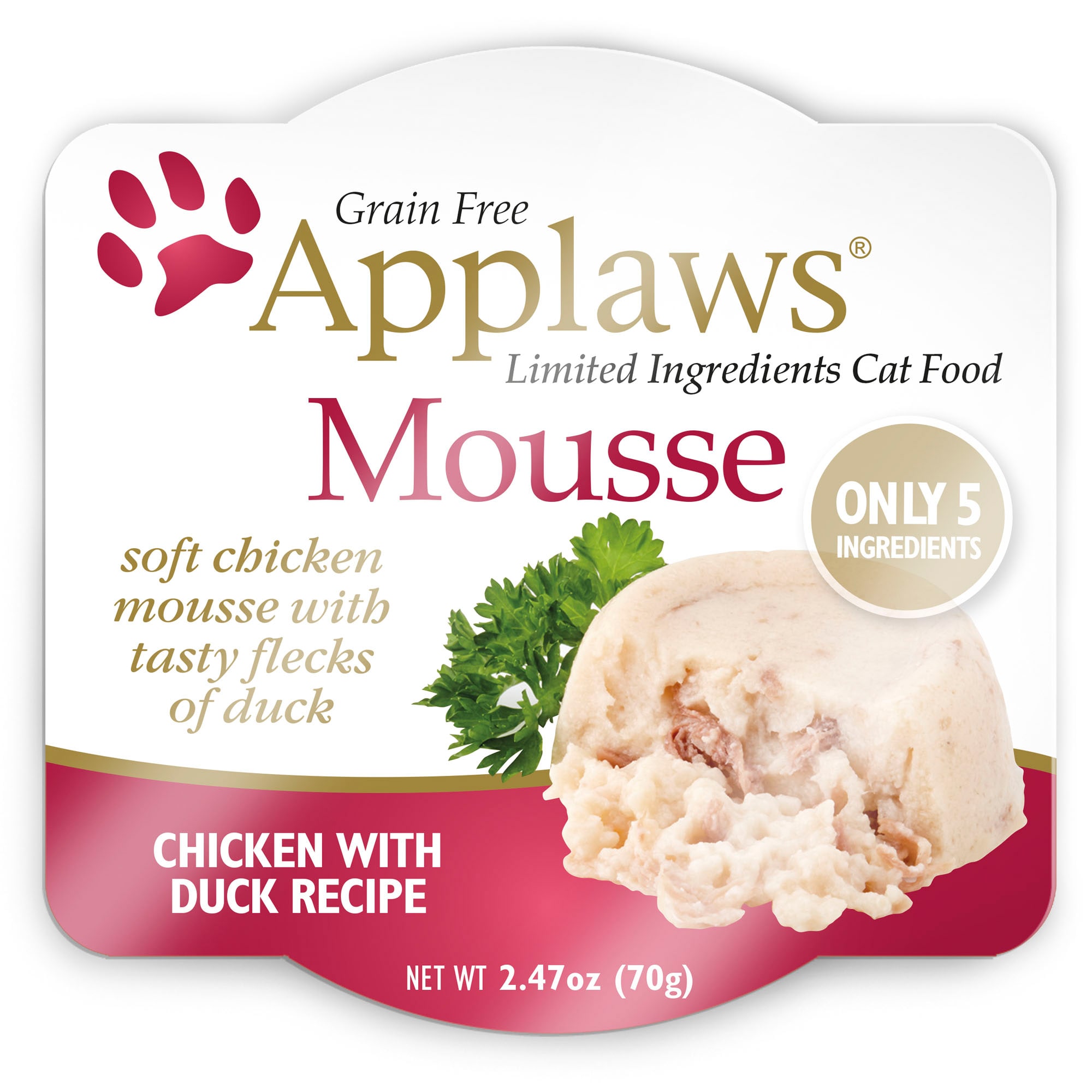 Applaws Chicken and Duck Mousse Wet Cat 