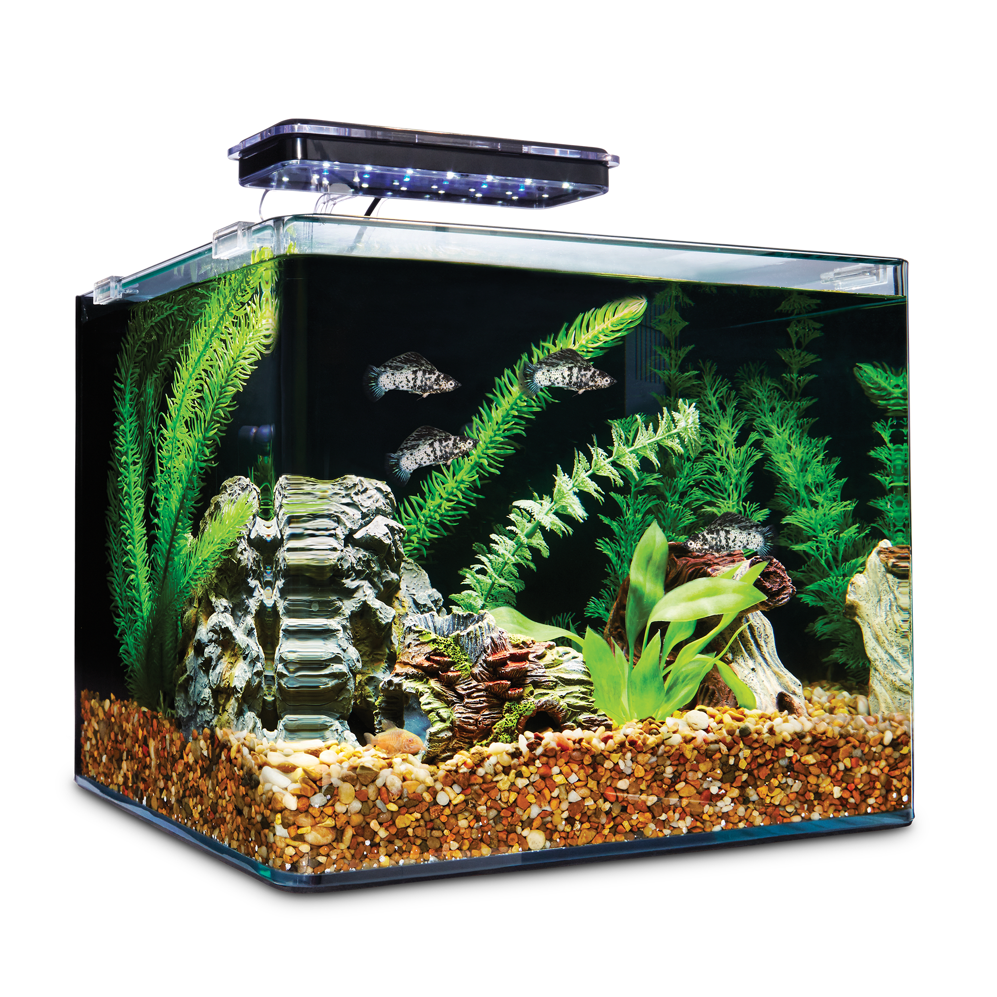 2X Aquarium Internal Filter 40 Gal Tank 160GPH 