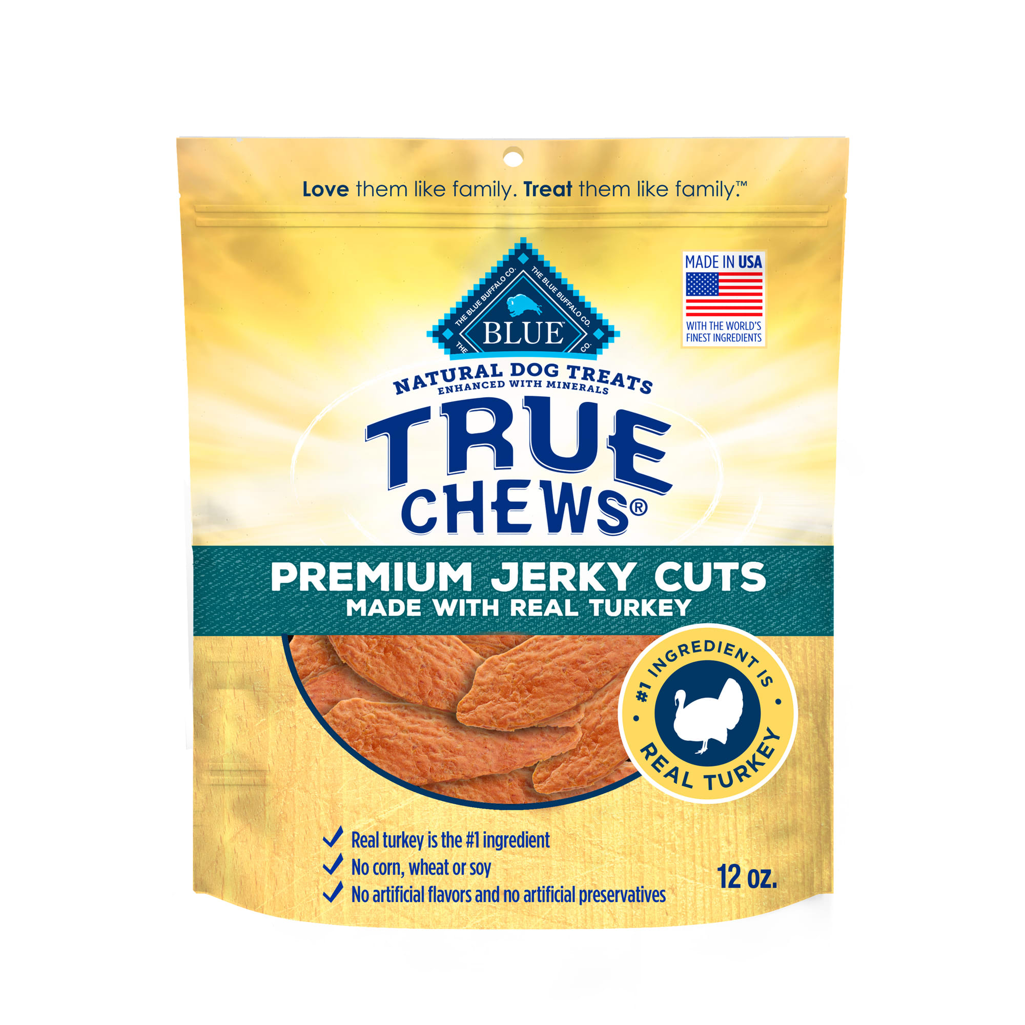 2783408 Blue Buffalo True Chews Natural Premium Turkey Jer sku 2783408