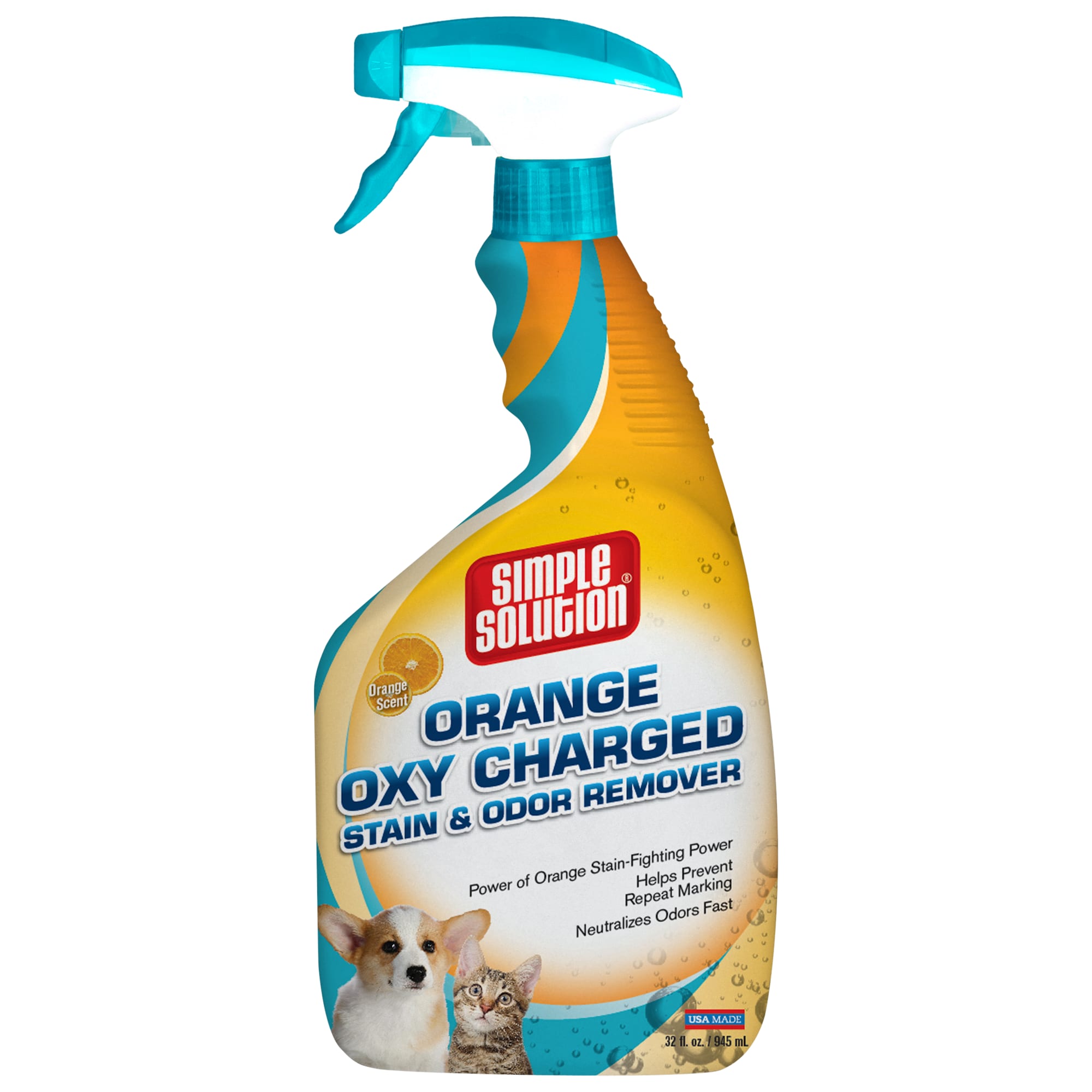 Simple Solution Orange Oxy Charged Stain Odor Remover 32 fl. oz