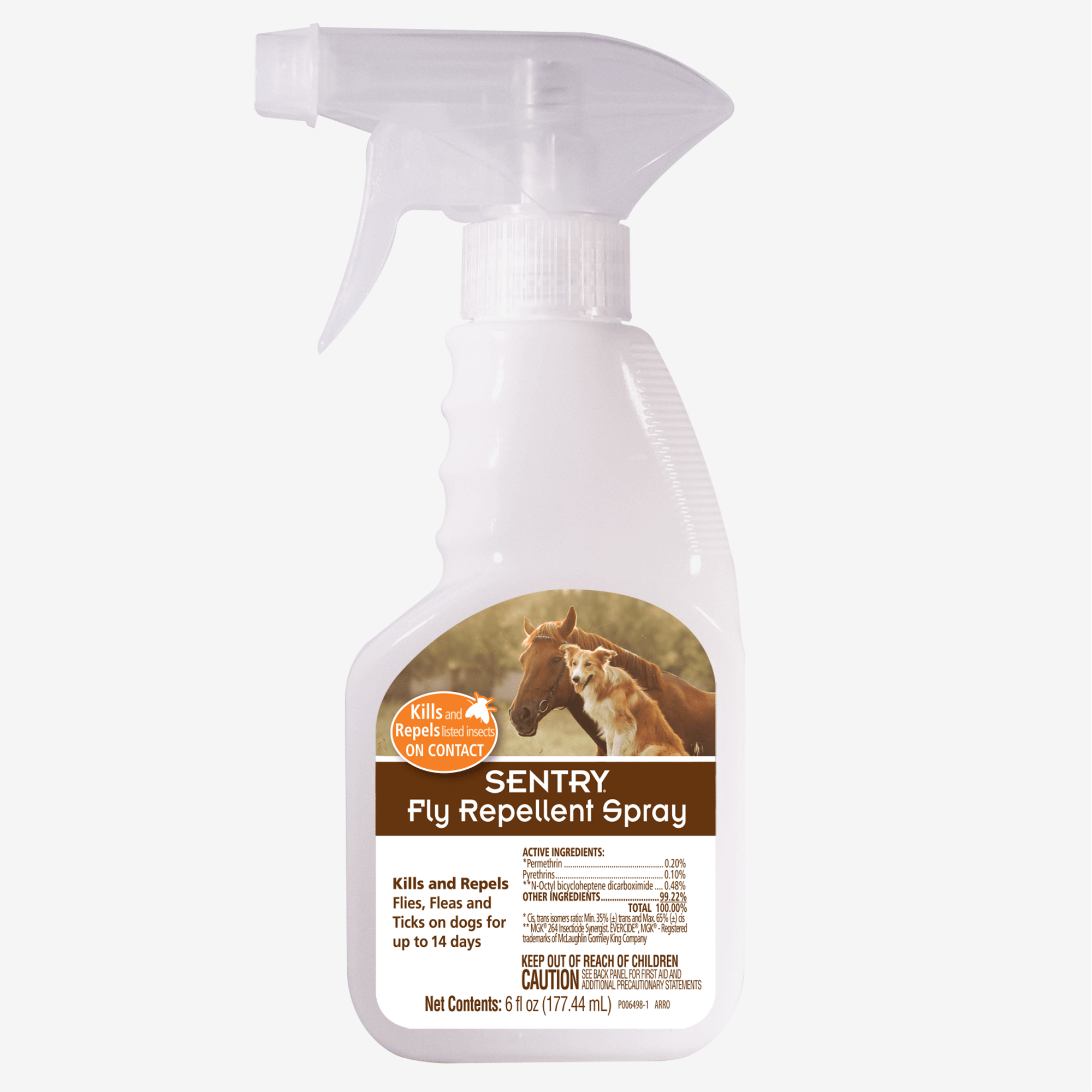Sentry Fly Repellent Spray for Dogs, 6 