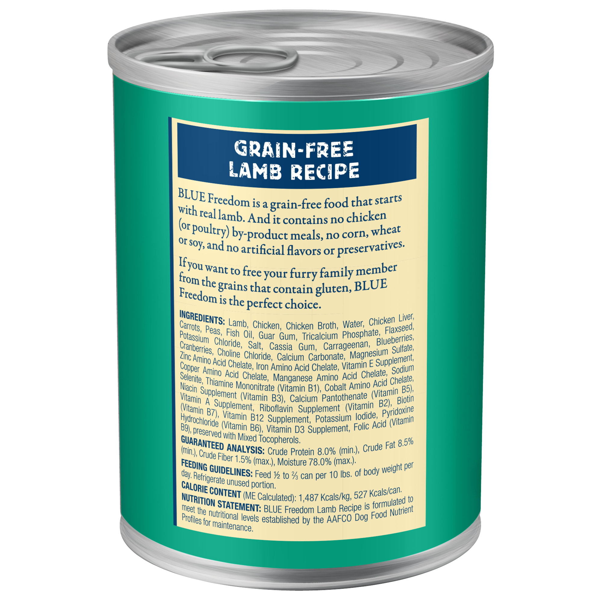 Blue freedom shop canned dog food