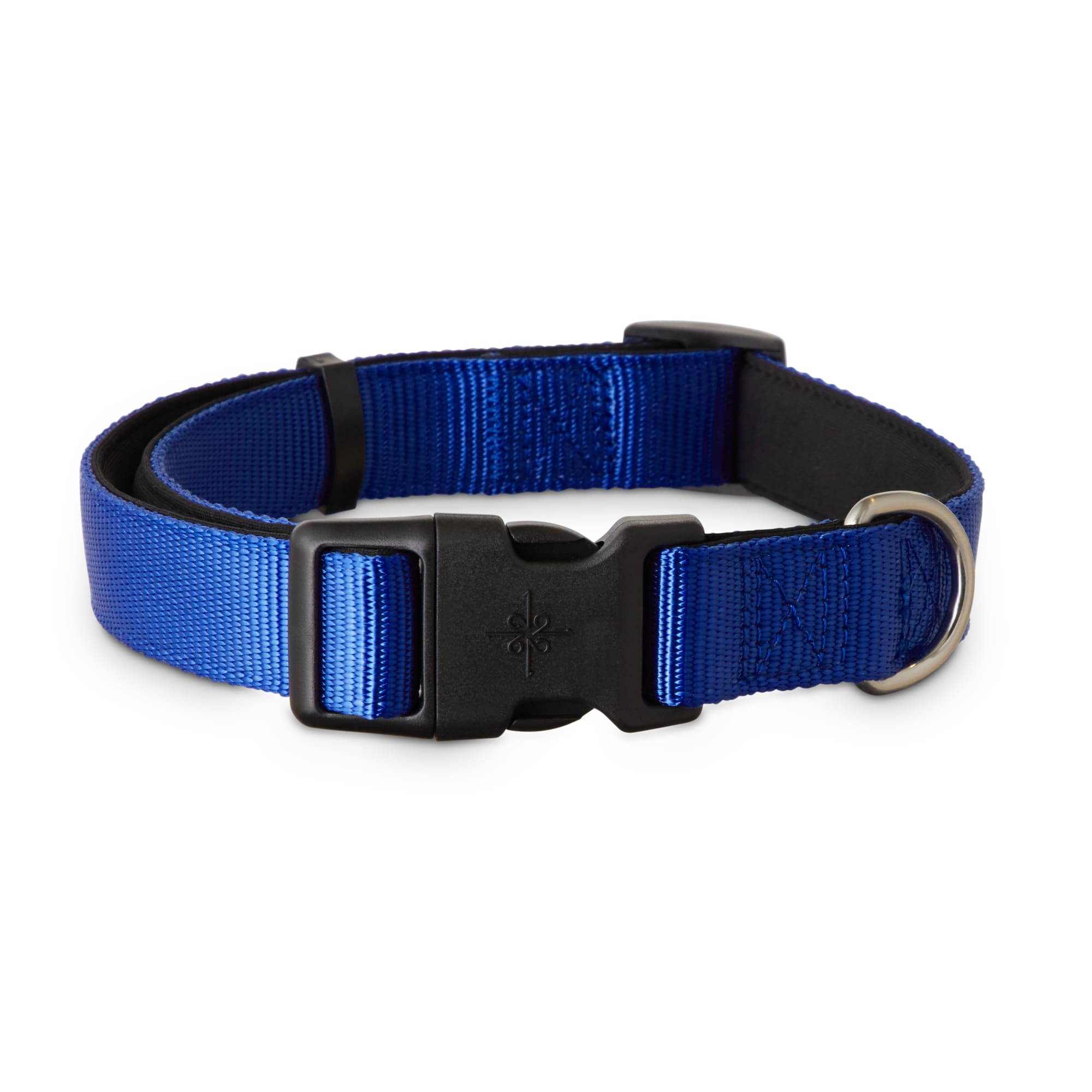 YOULY Blue Neoprene Padded Dog Collar, Large/X-Large | Petco