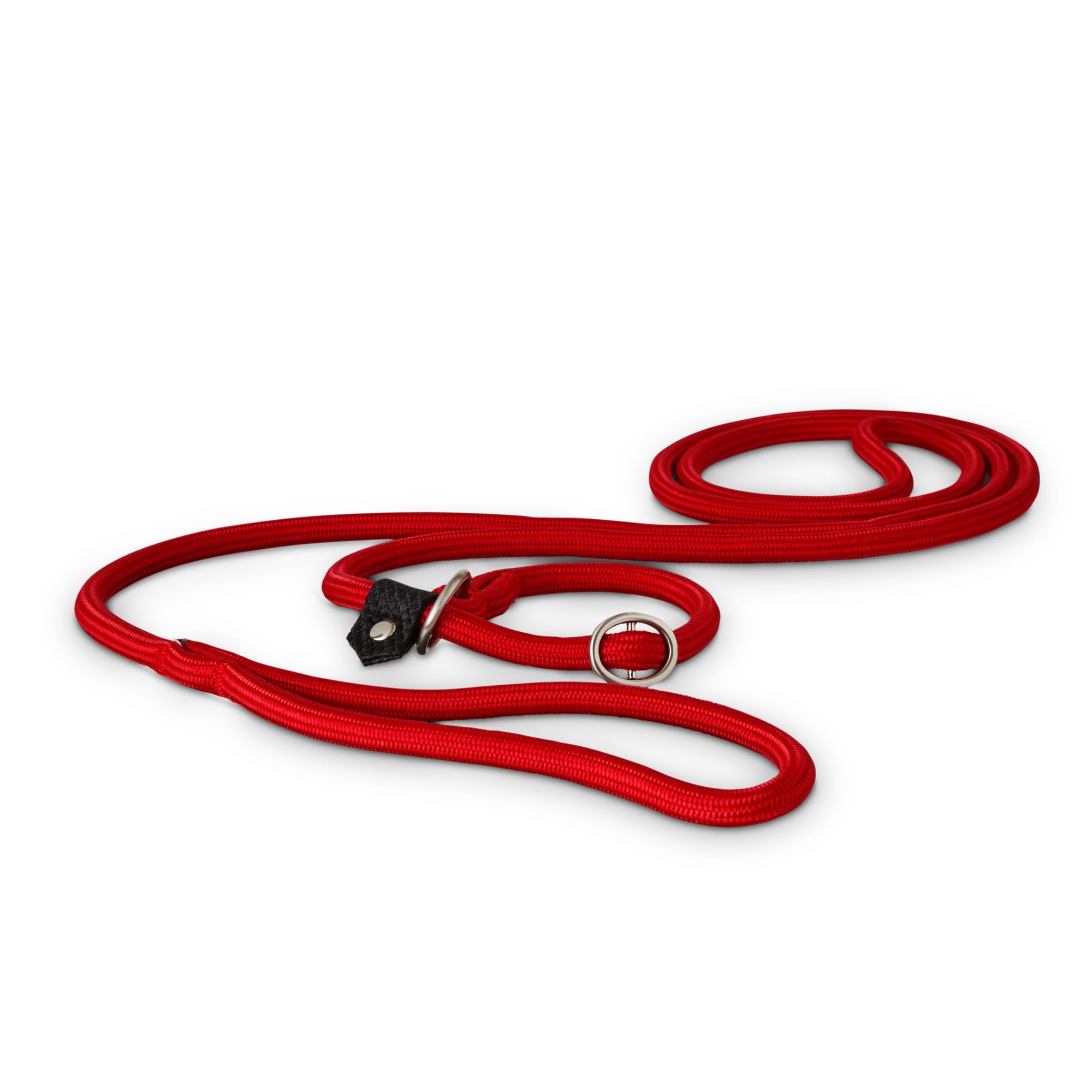 red rope dog lead