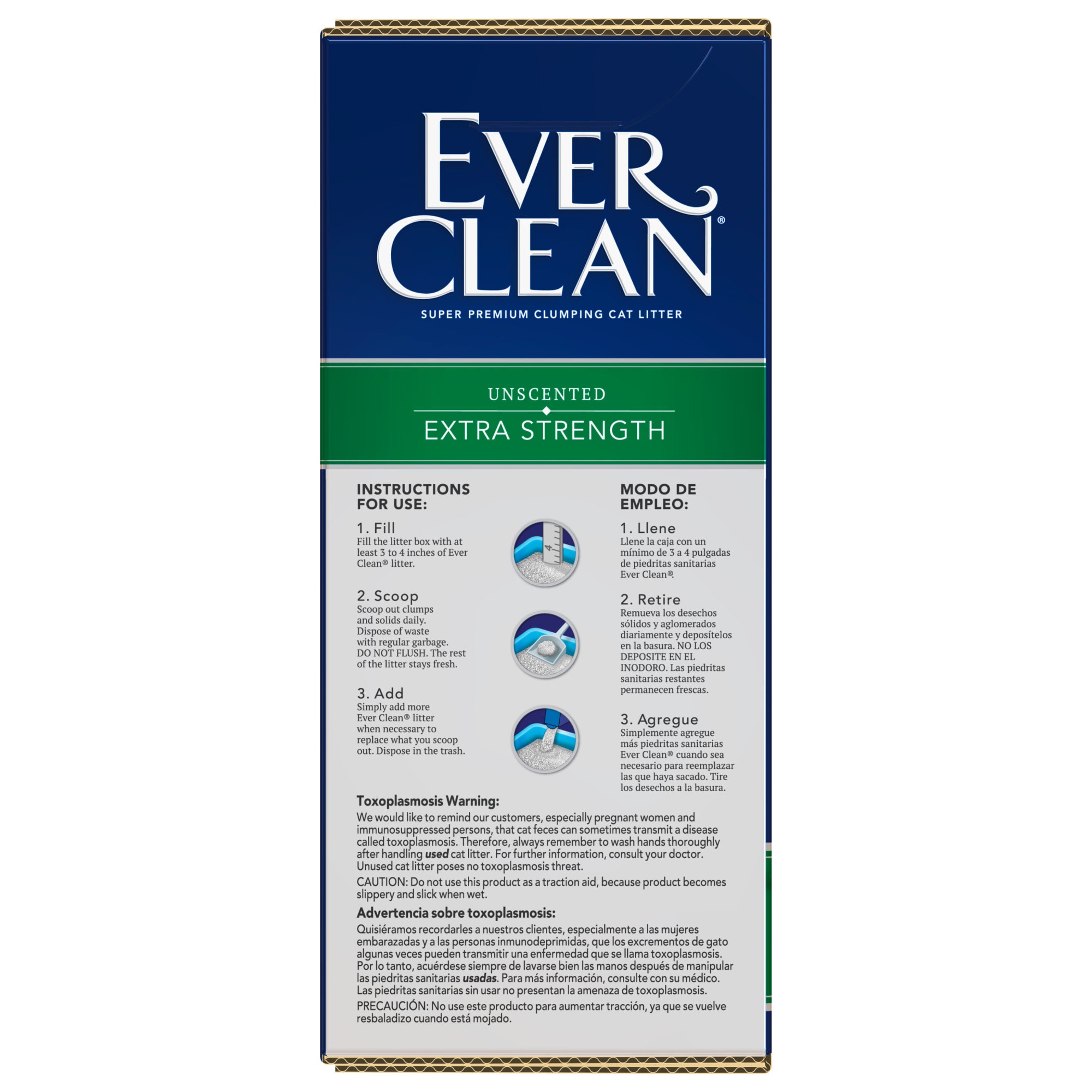 Ever clean extra strength cat litter unscented 42 pound cheap bag