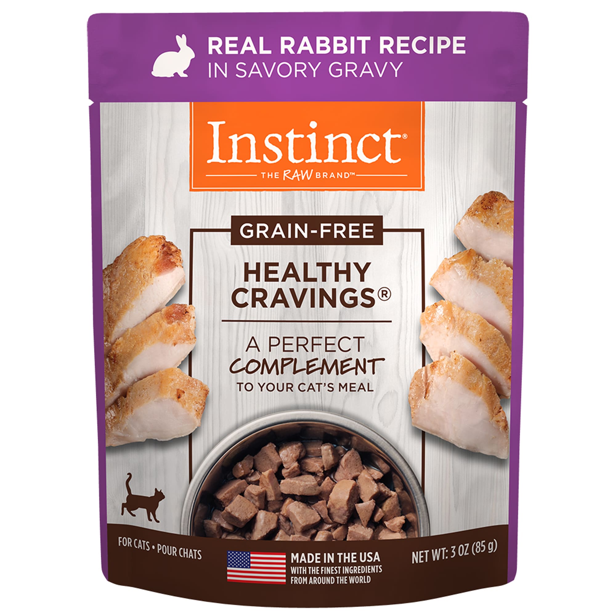 instinct cat food rabbit