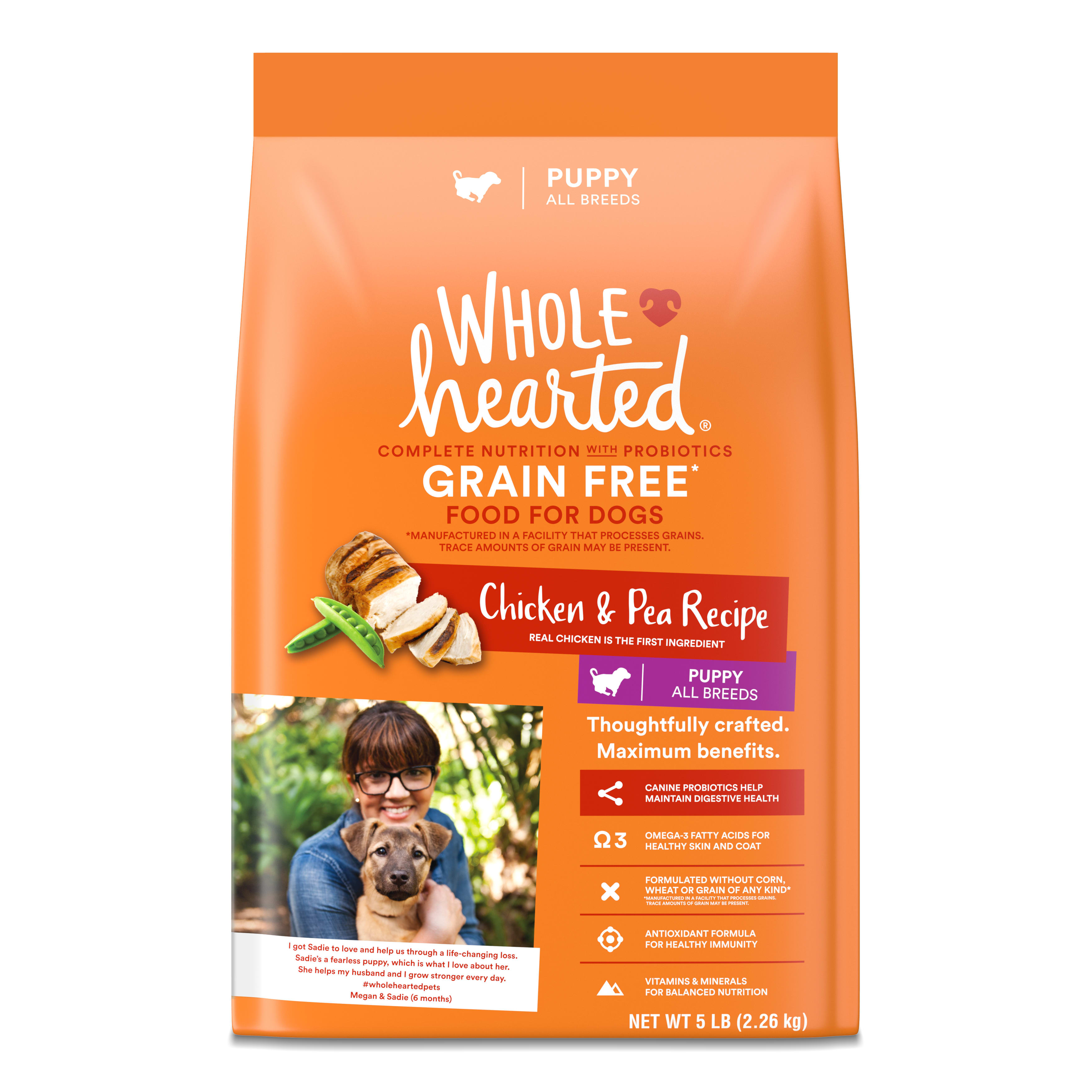 Whole heart hot sale dog food