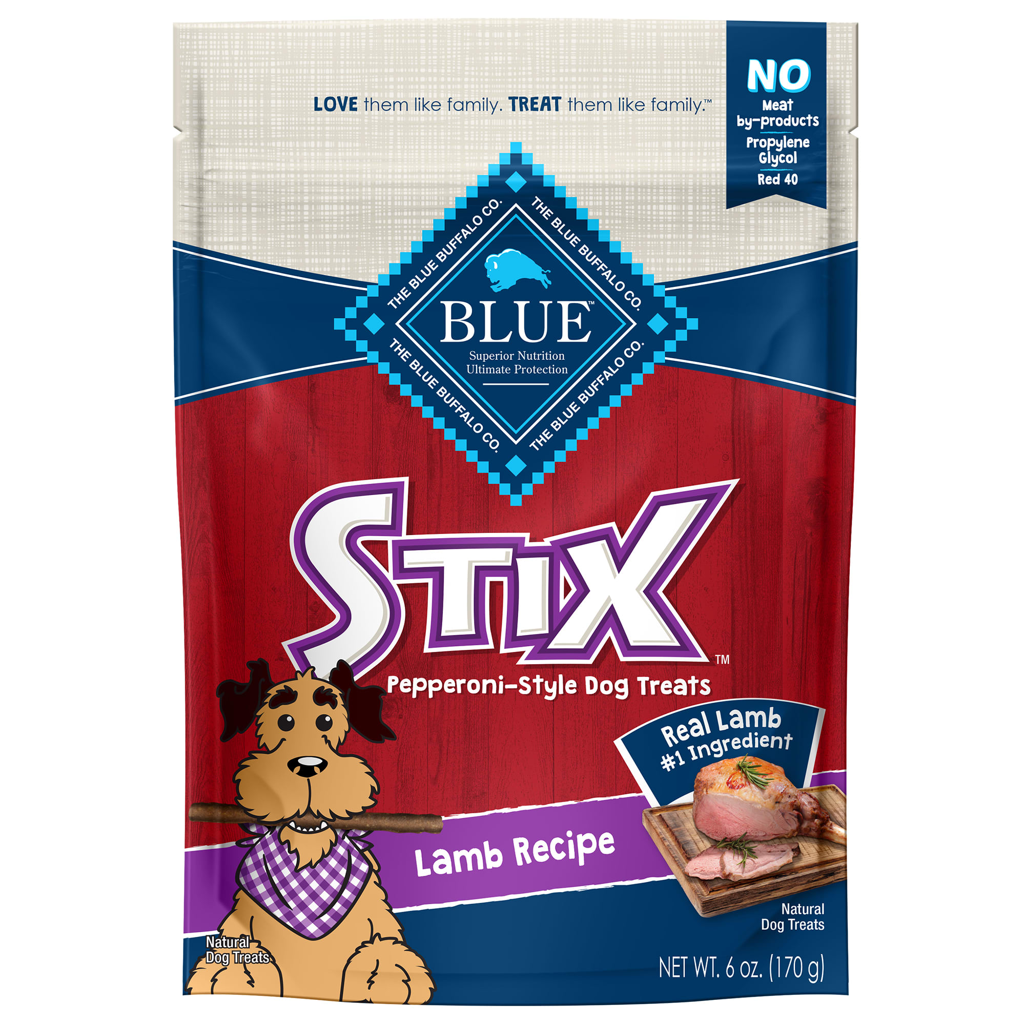 UPC 840243123018 product image for Blue Buffalo BLUE Stix Lamb Recipe Pepperoni-Style Dog Treats, 6 oz. | upcitemdb.com