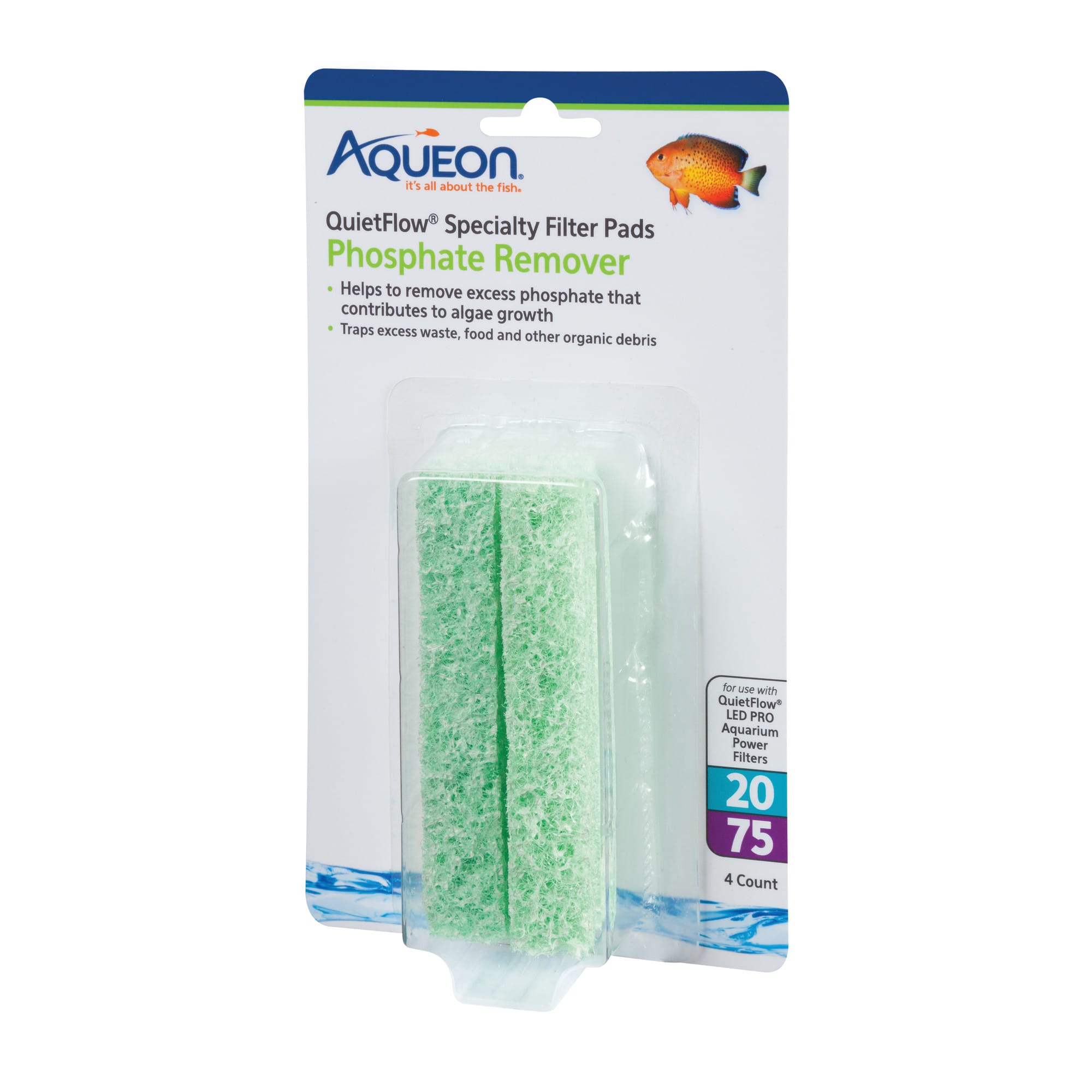 Aqueon Phosphate Remover for QuietFlow LED PRO Filter 20 75