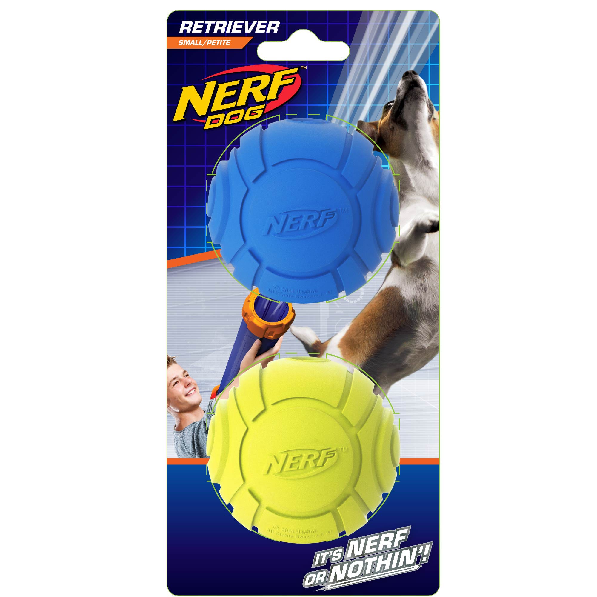 Nerf Dog Toy Ball Variety Pack for Medium & Large Dogs, 10 Pack