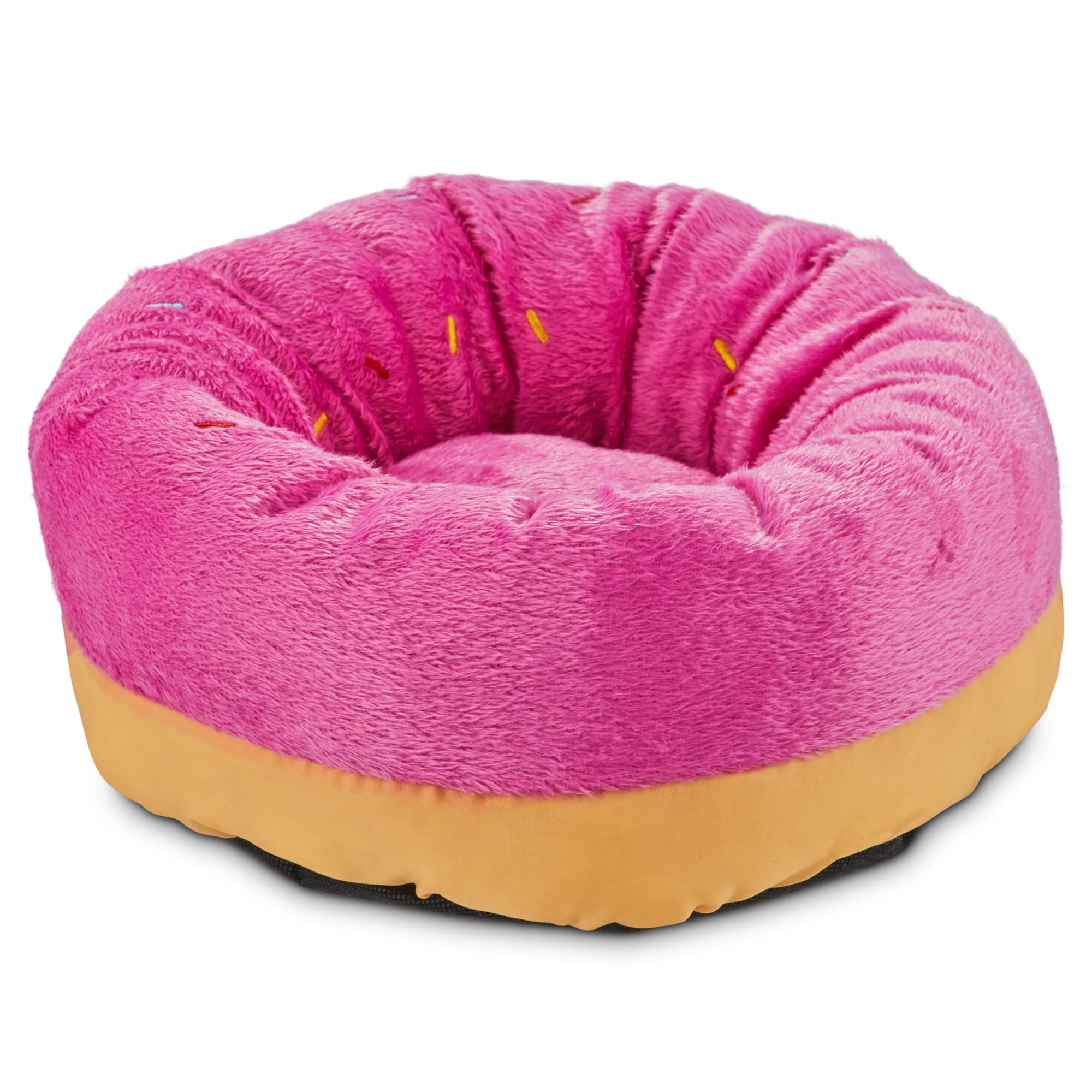 donut dog bed