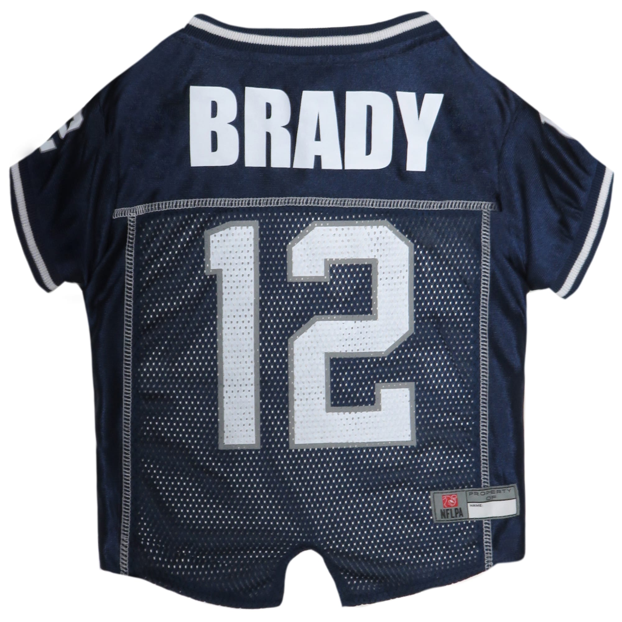 Pets First Tom Brady Jersey, X-Small 