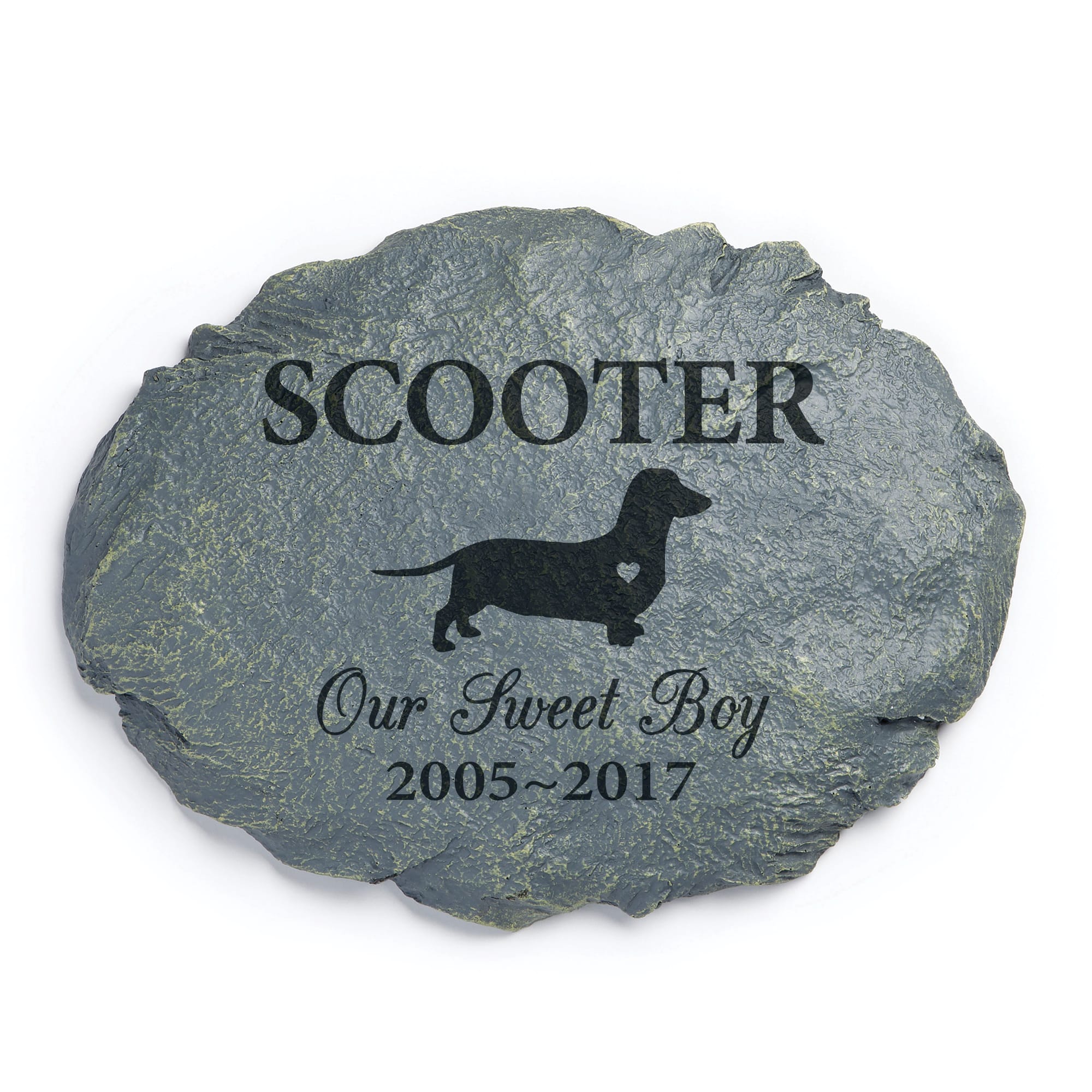  CT DISCOUNT STORE Pet Memorial Stone (Adorable Dog Memorial  Stone) : Pet Supplies