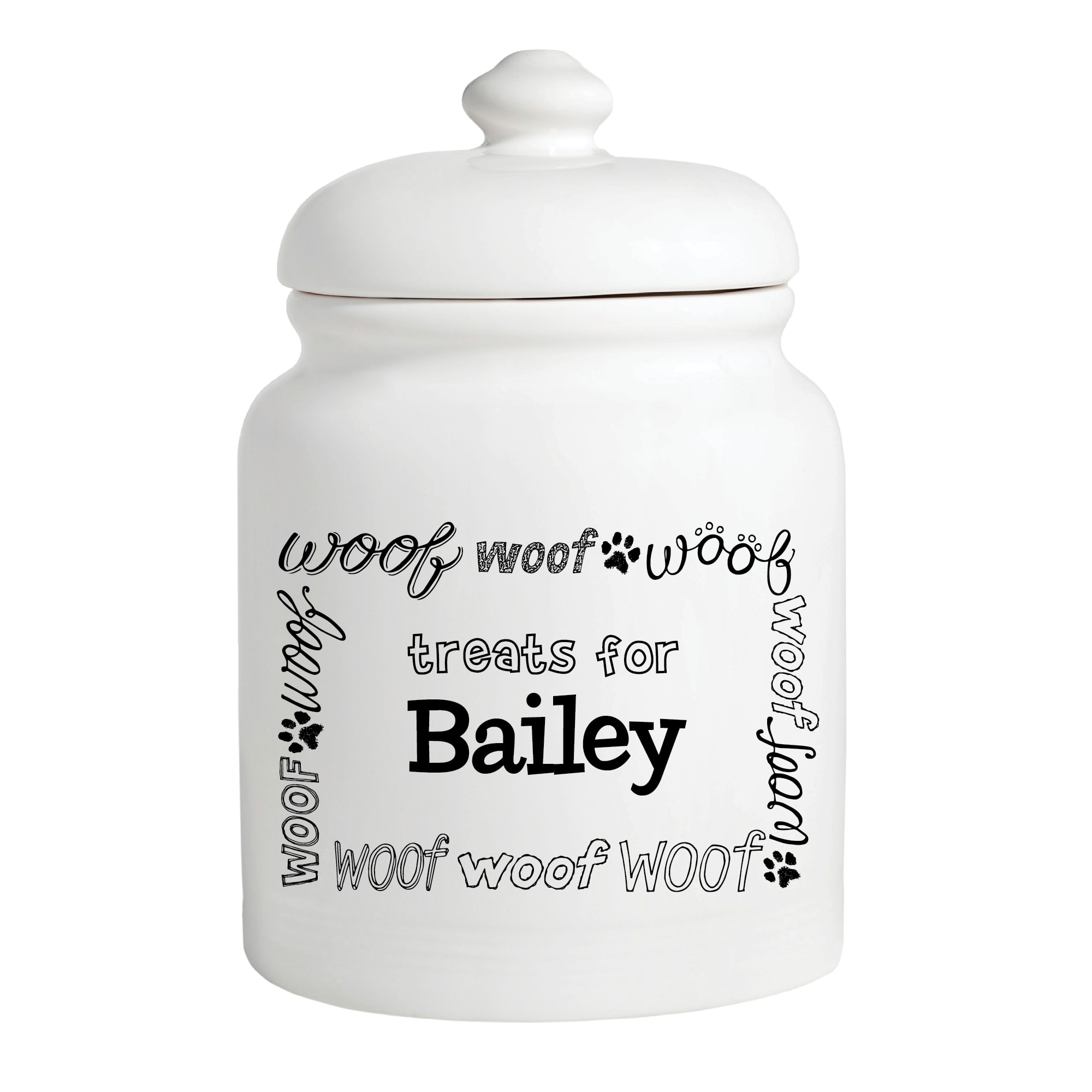 Personalized dog food clearance containers