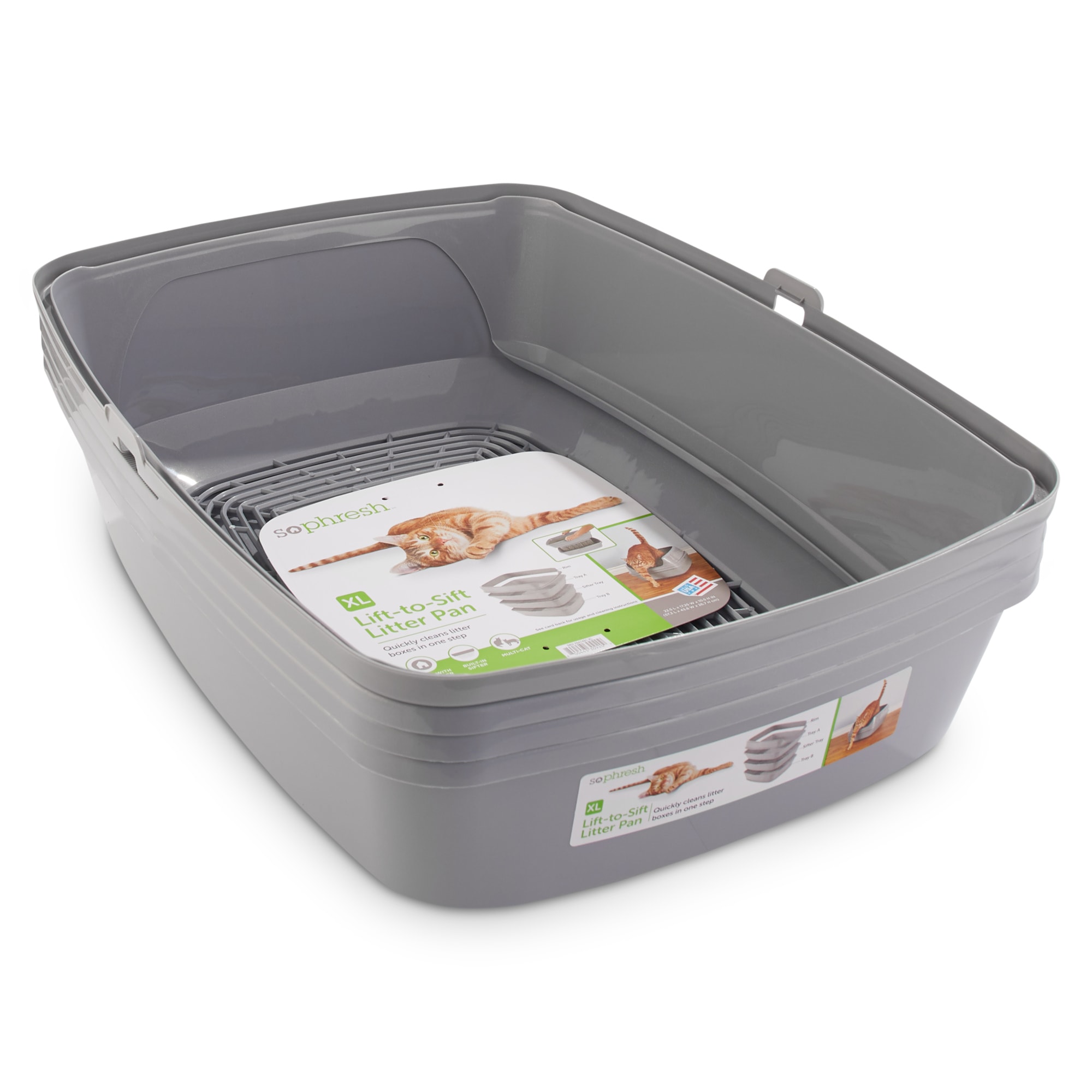 Frisco sifting cat outlet litter box