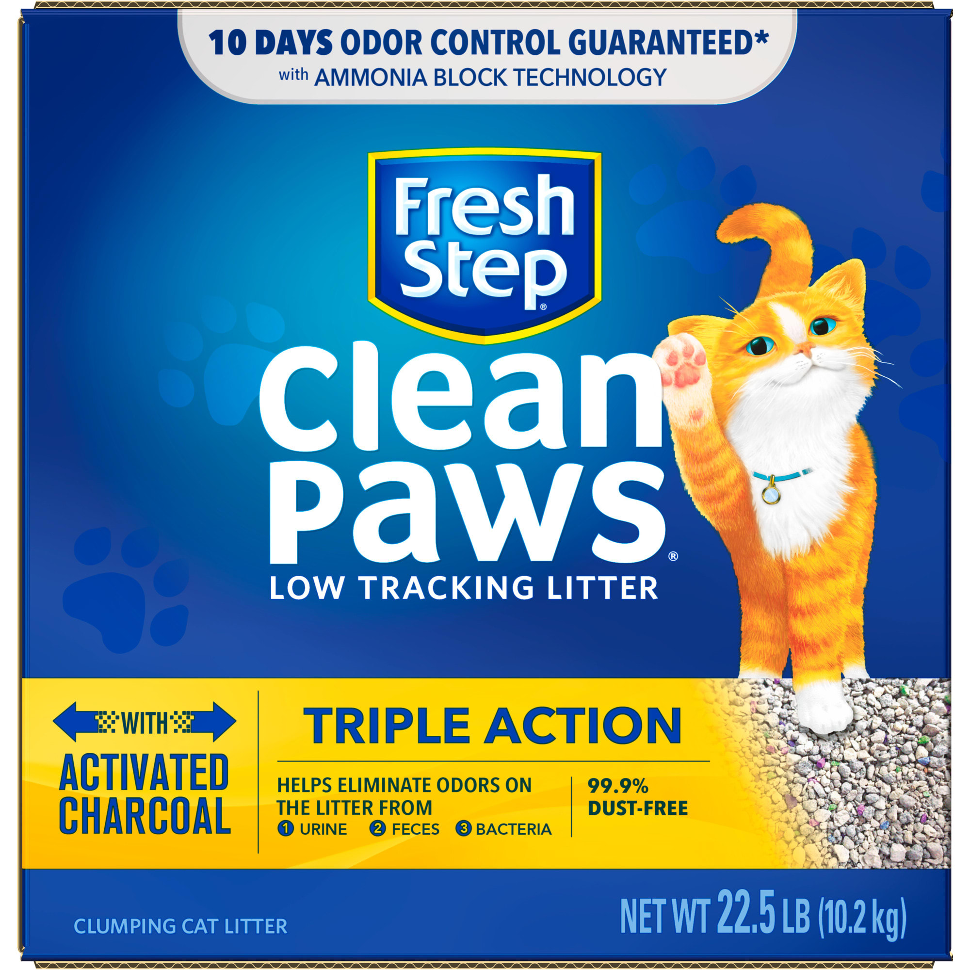 Fresh step litter box cleaning outlet spray