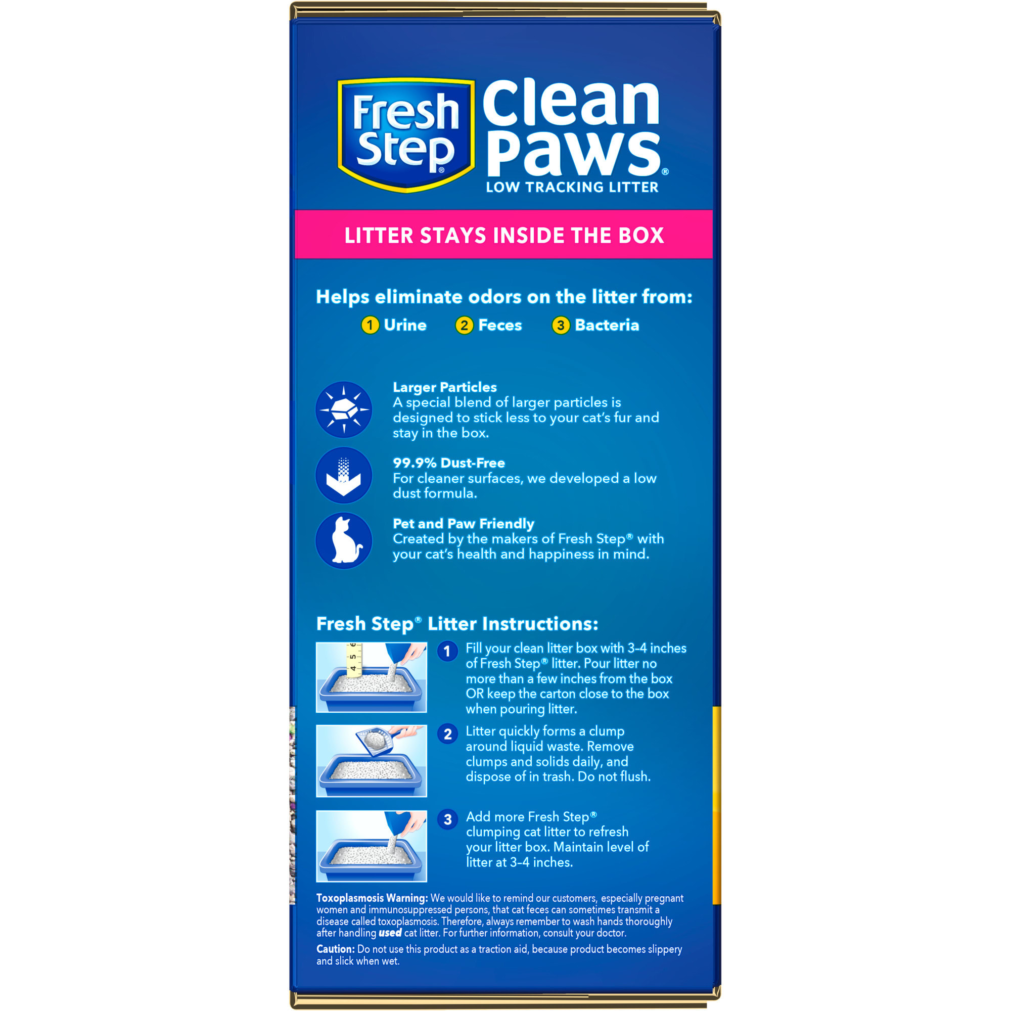 Fresh step clean paws best sale triple action