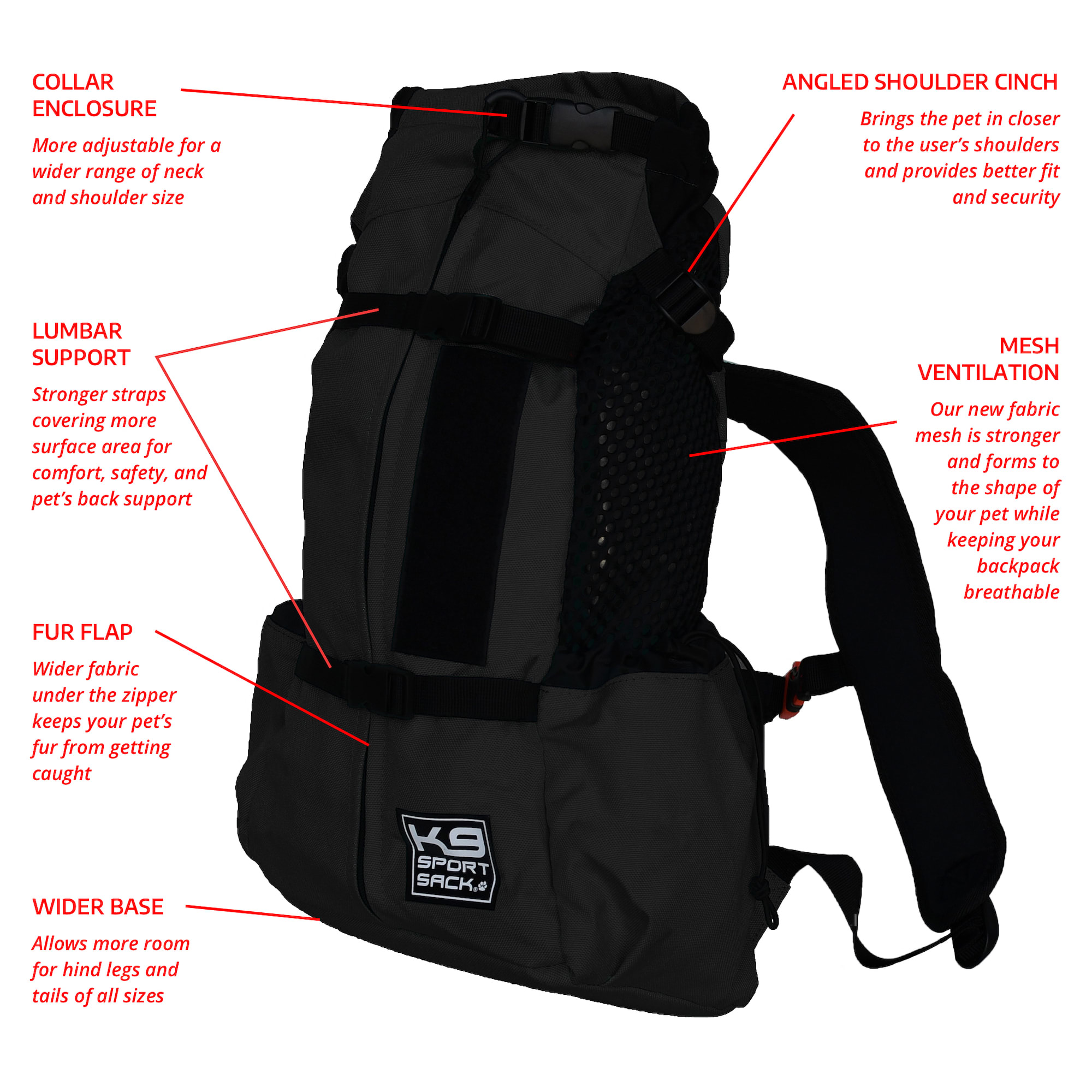 K9 Sport Sack AIR Plus 2 ドッグキャリーリュック 【公式通販】