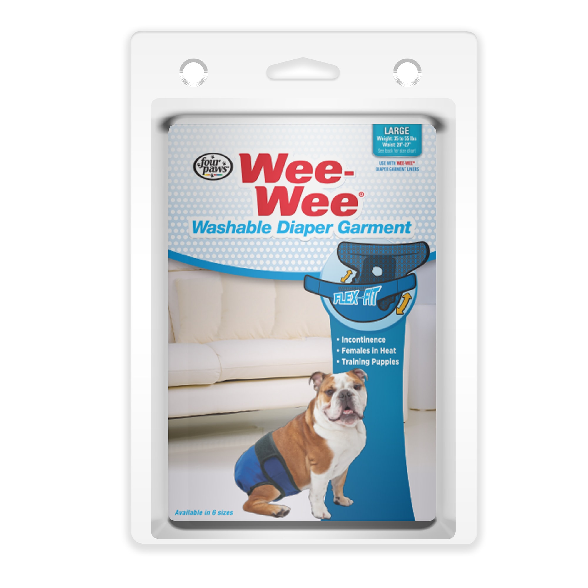 Wee Wee Pads Washable Diaper Garment X Small Petco