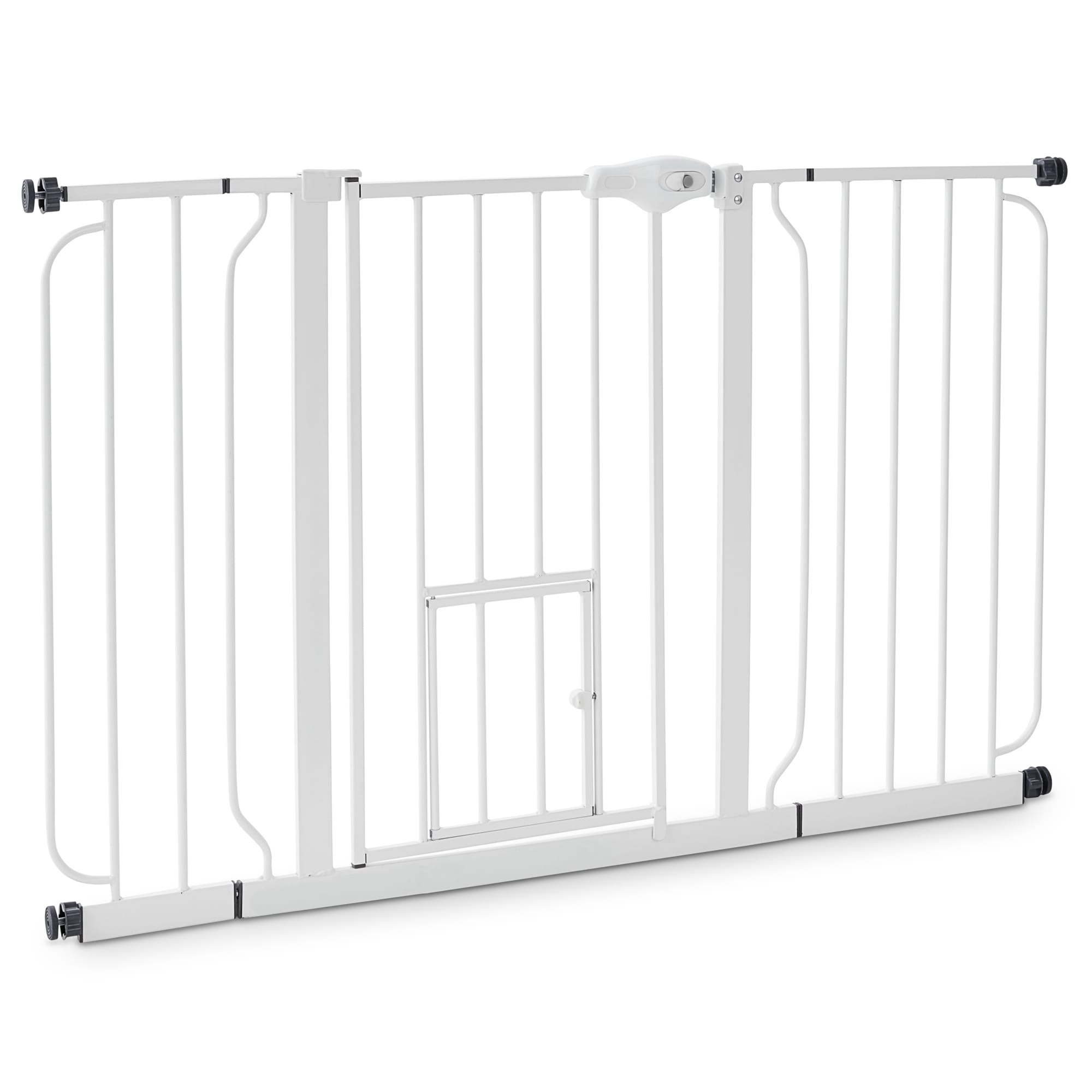 EveryYay In The Zone Steel Walk Through Pet Gate 29 50 W X 30 H Petco