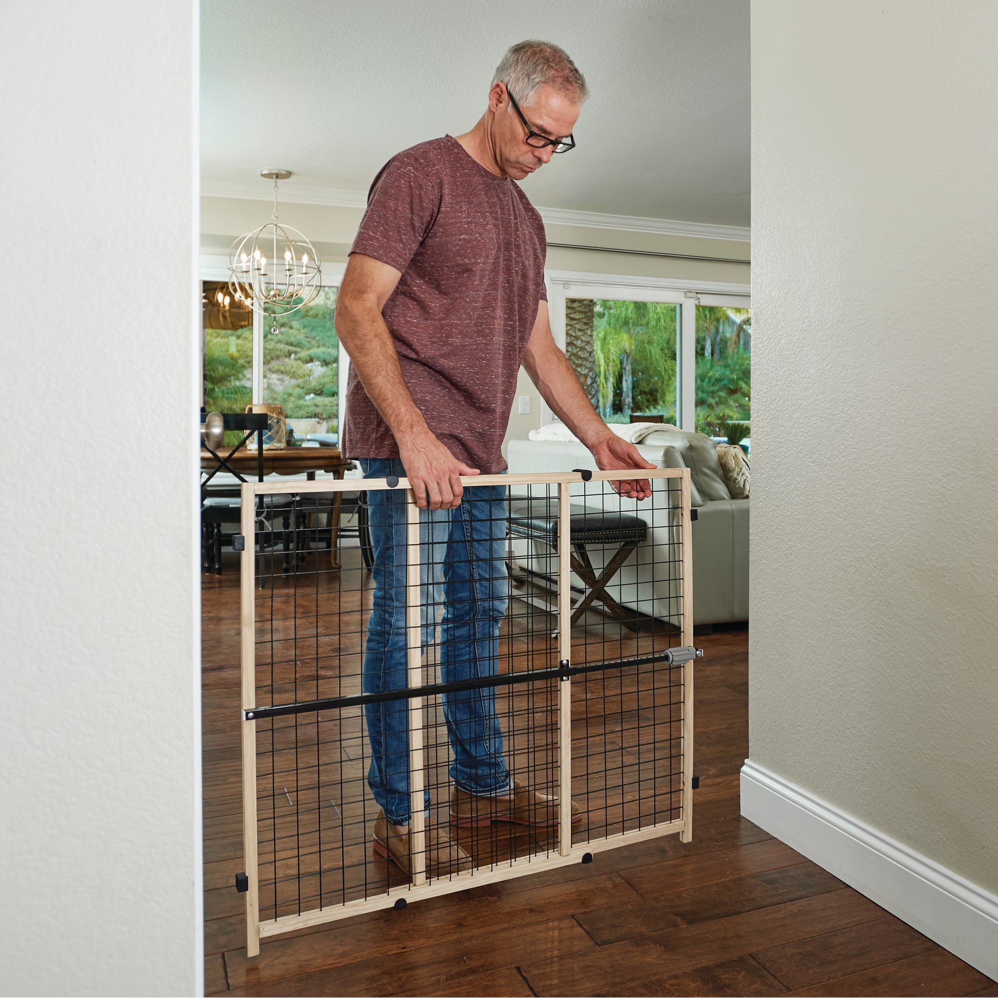 you and me easy fit pet gate