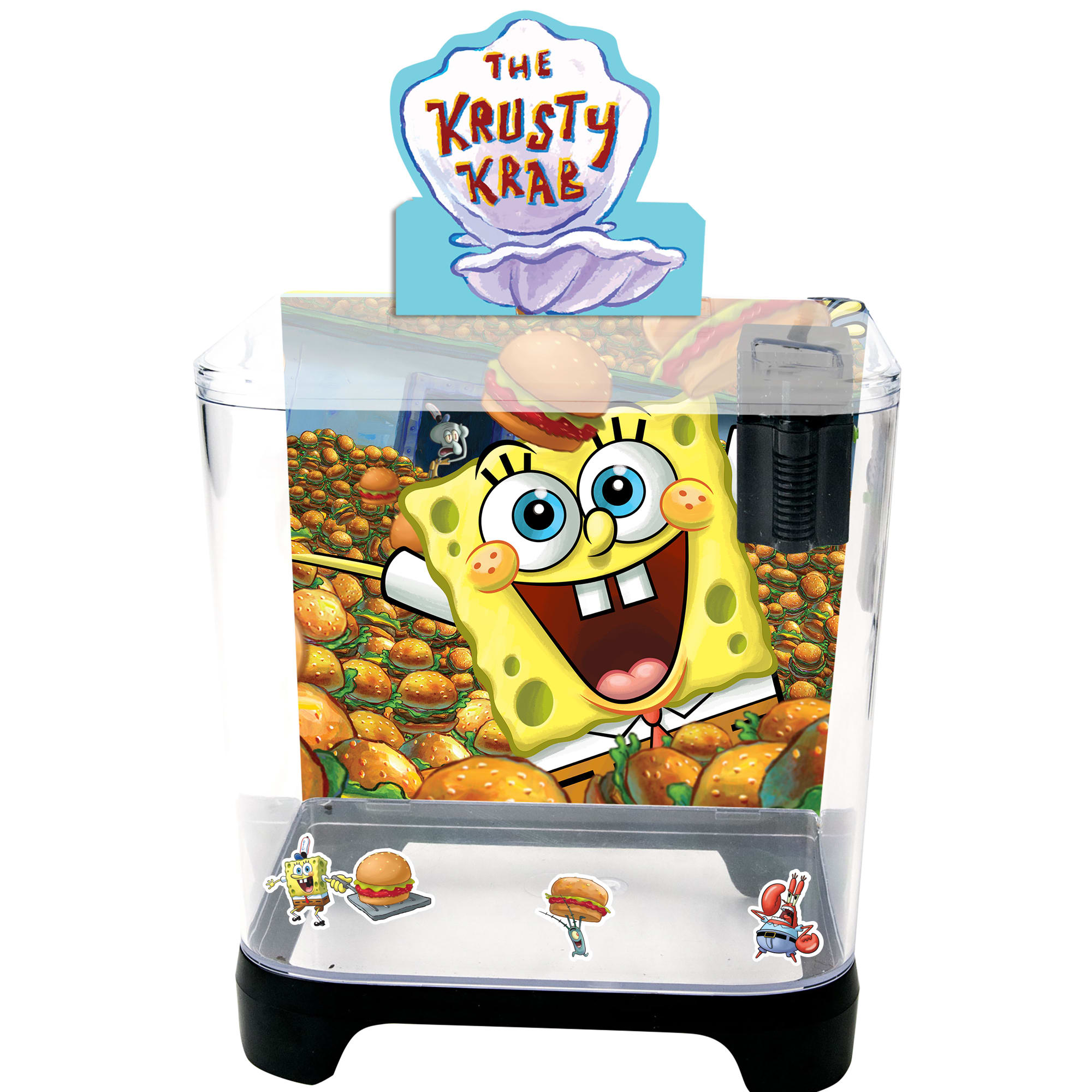 Spongebob filter feeding