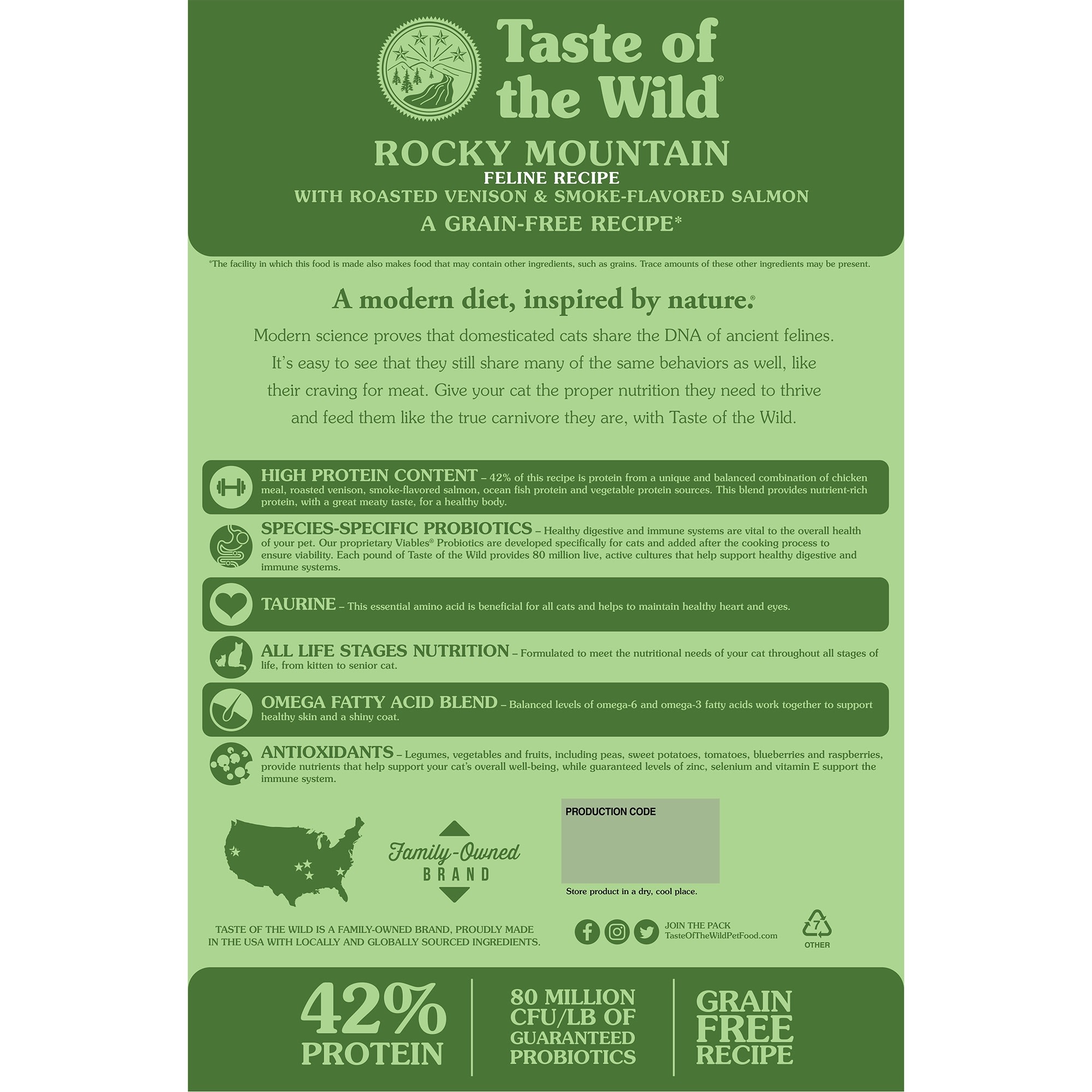 Taste of the Wild Rocky Mountain Grain Free with Roasted Venison