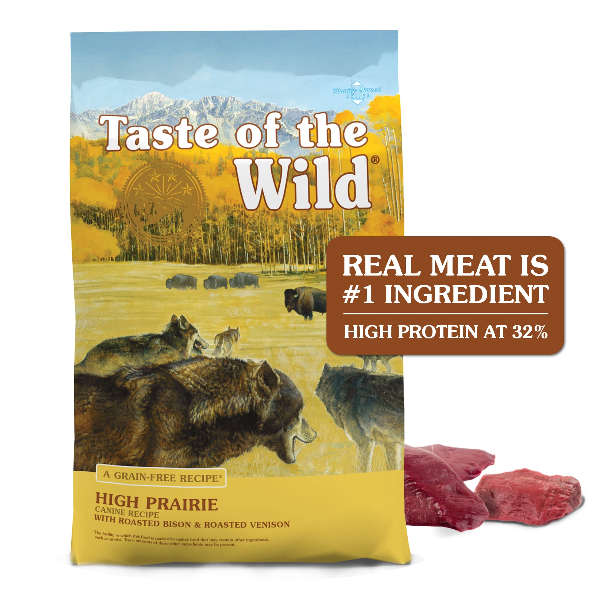 Taste of The Wild Lata High Prairie con Bisonte en Salsa 374 gr