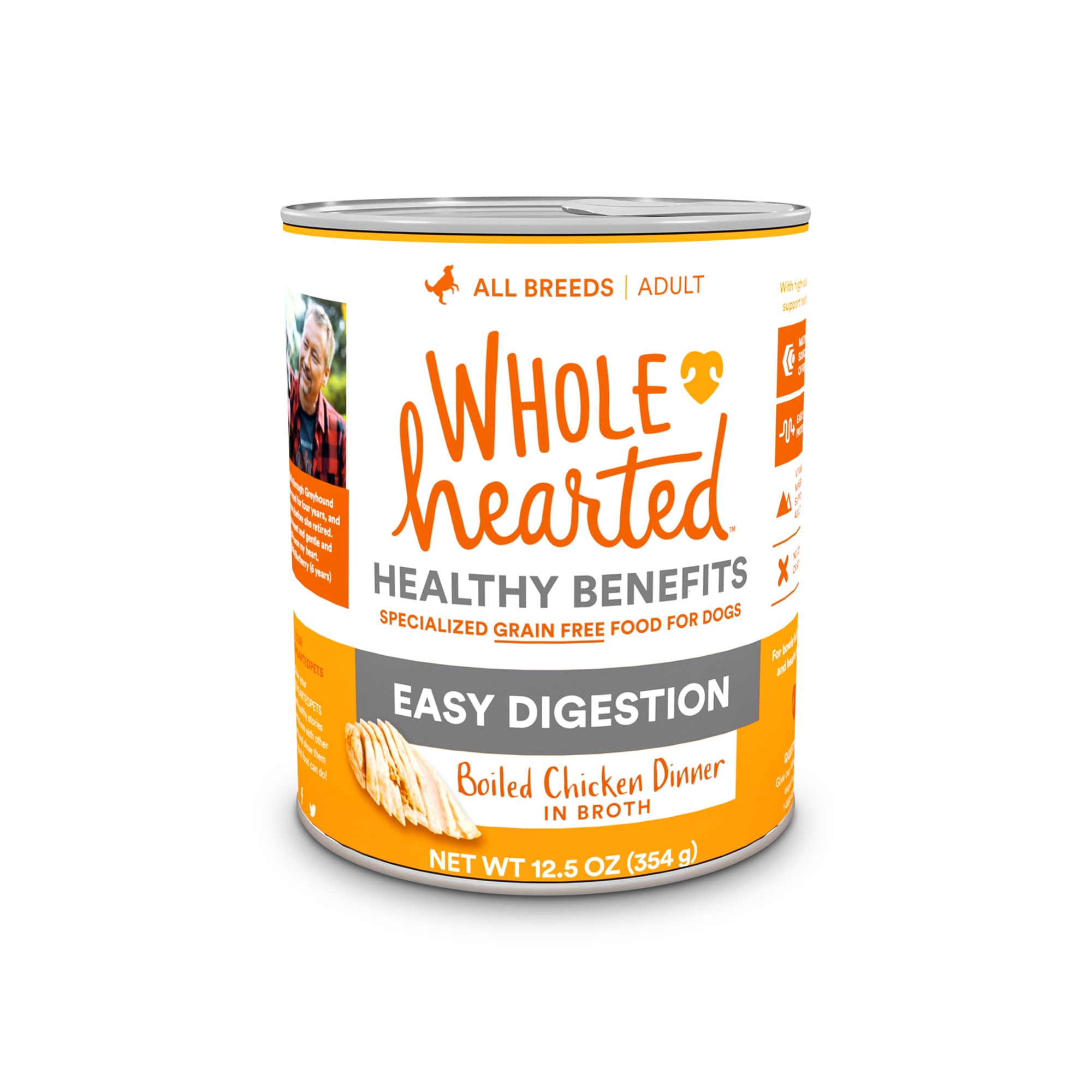 WholeHearted Grain Free Adult Boiled Chicken Dinner Wet Dog Food