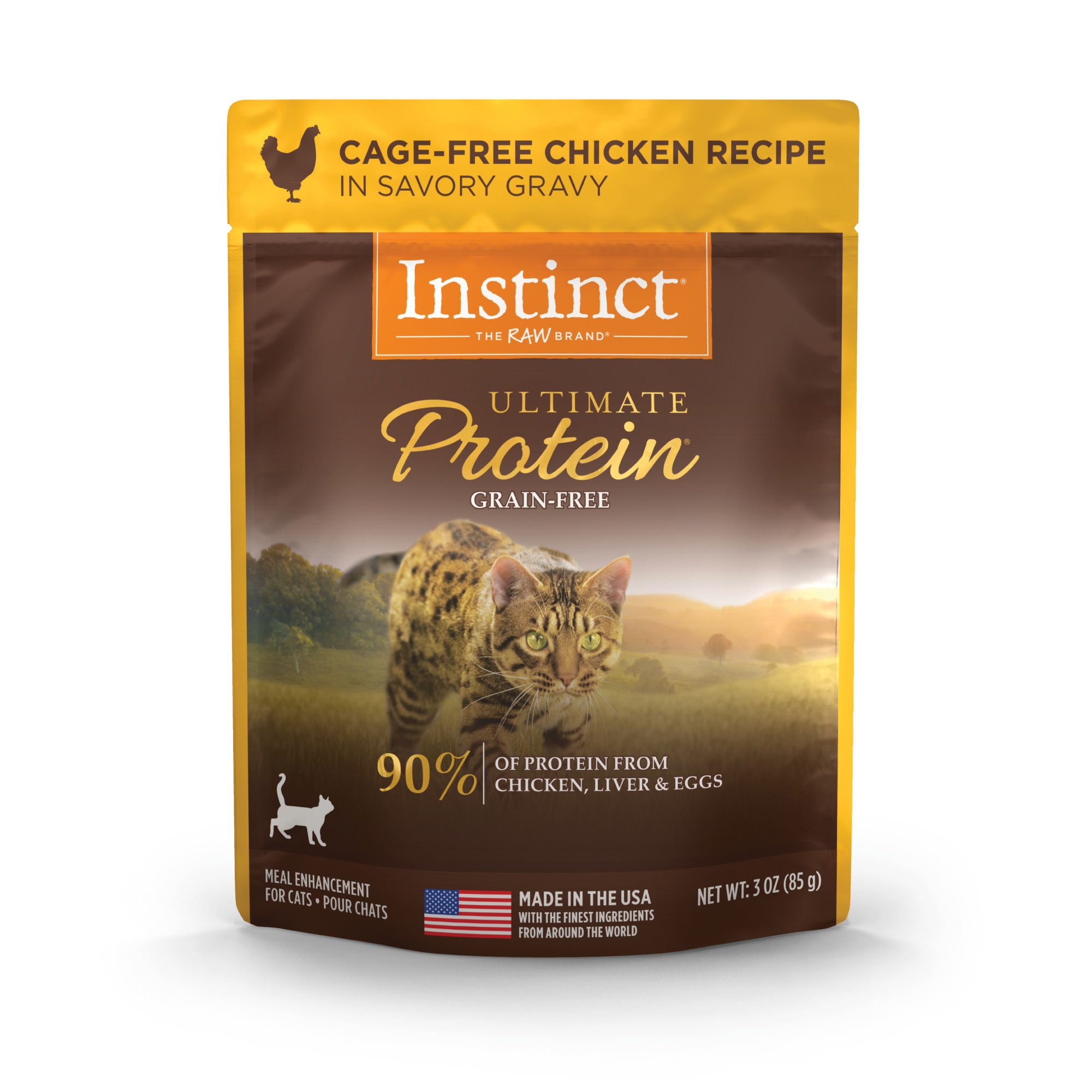 Instinct Ultimate Protein GrainFree Cuts & Gravy CageFree Chicken