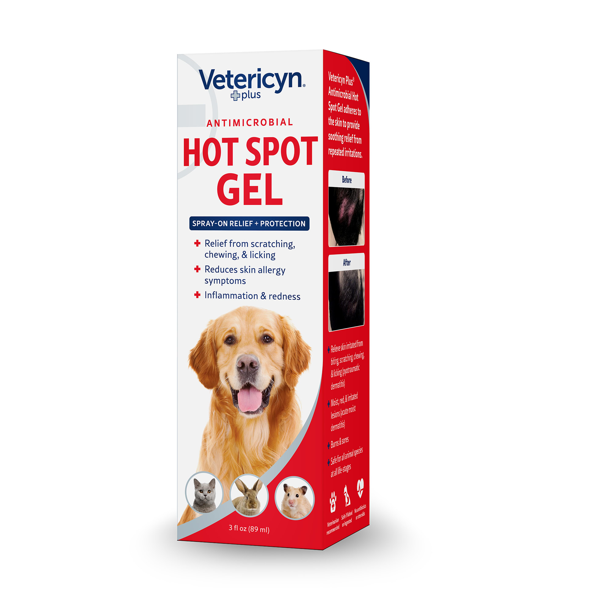 Vetericyn Plus Hot Spot Antimicrobial Pet Hydrogel 3 fl. oz. Petco