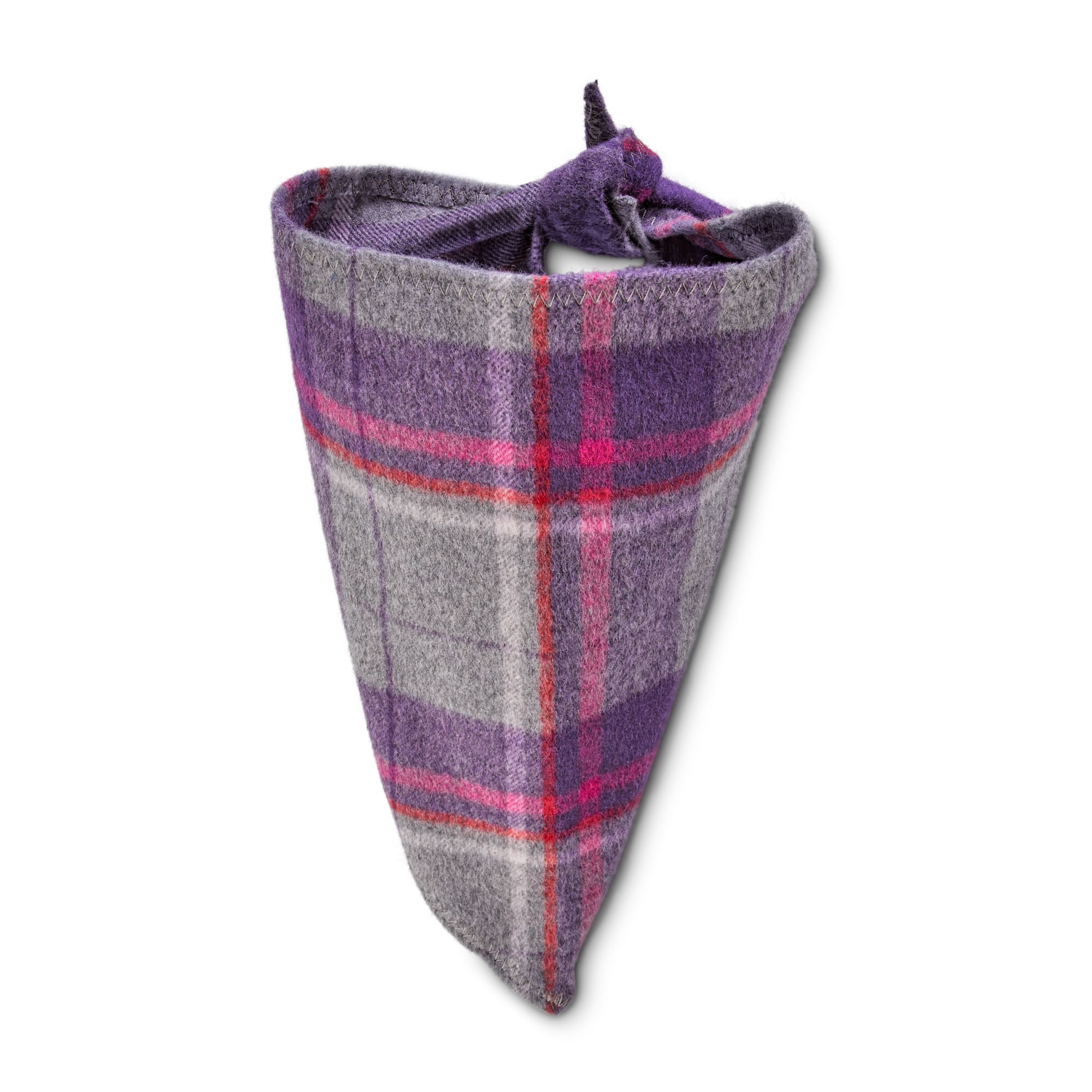 tartan dog scarf