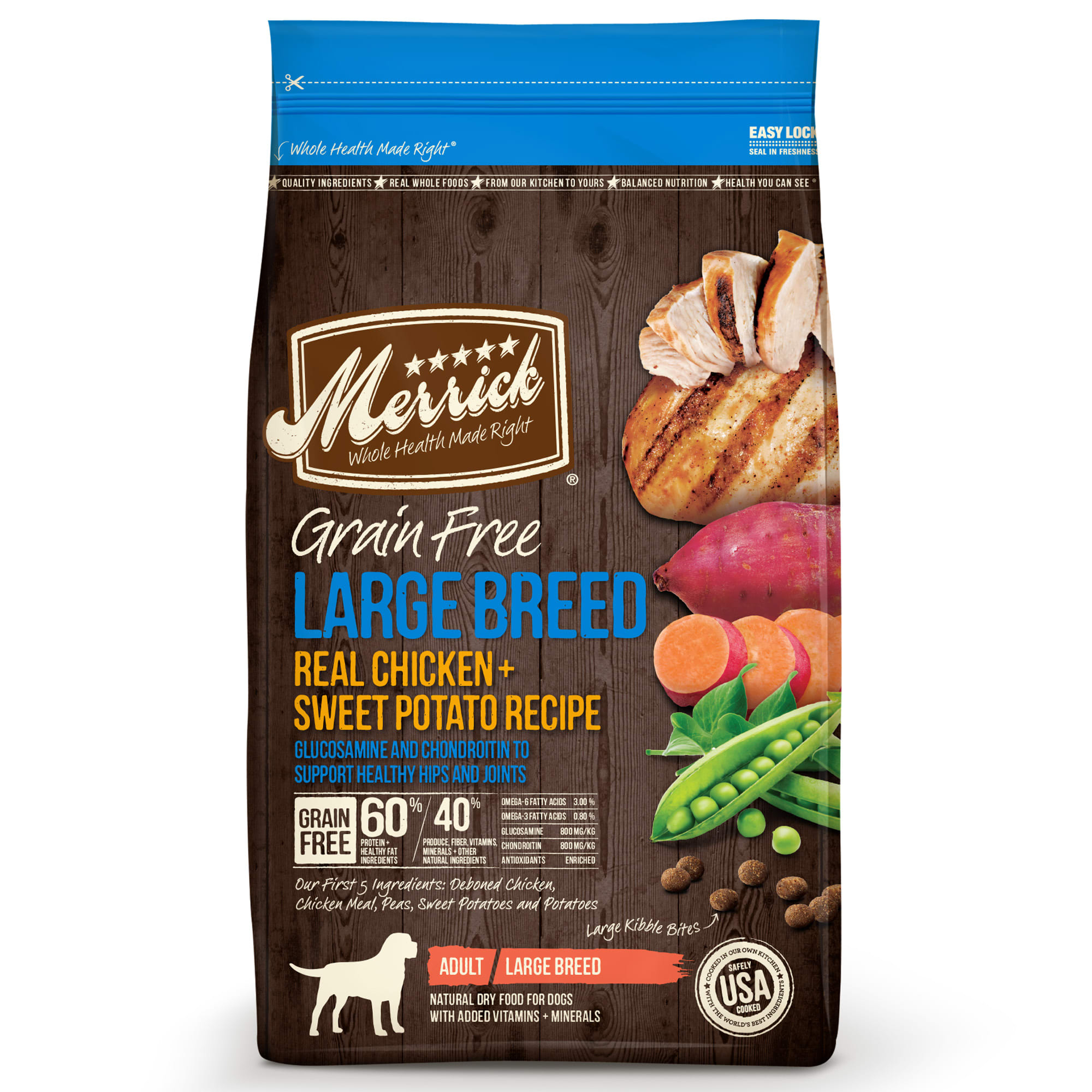 Merrick Grain Free Large Breed Dry Dog Food, 12 lbs. Petco