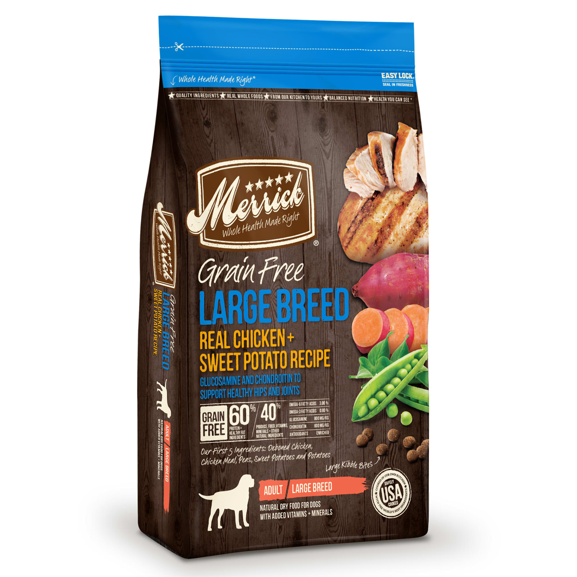 merrick large breed dog food