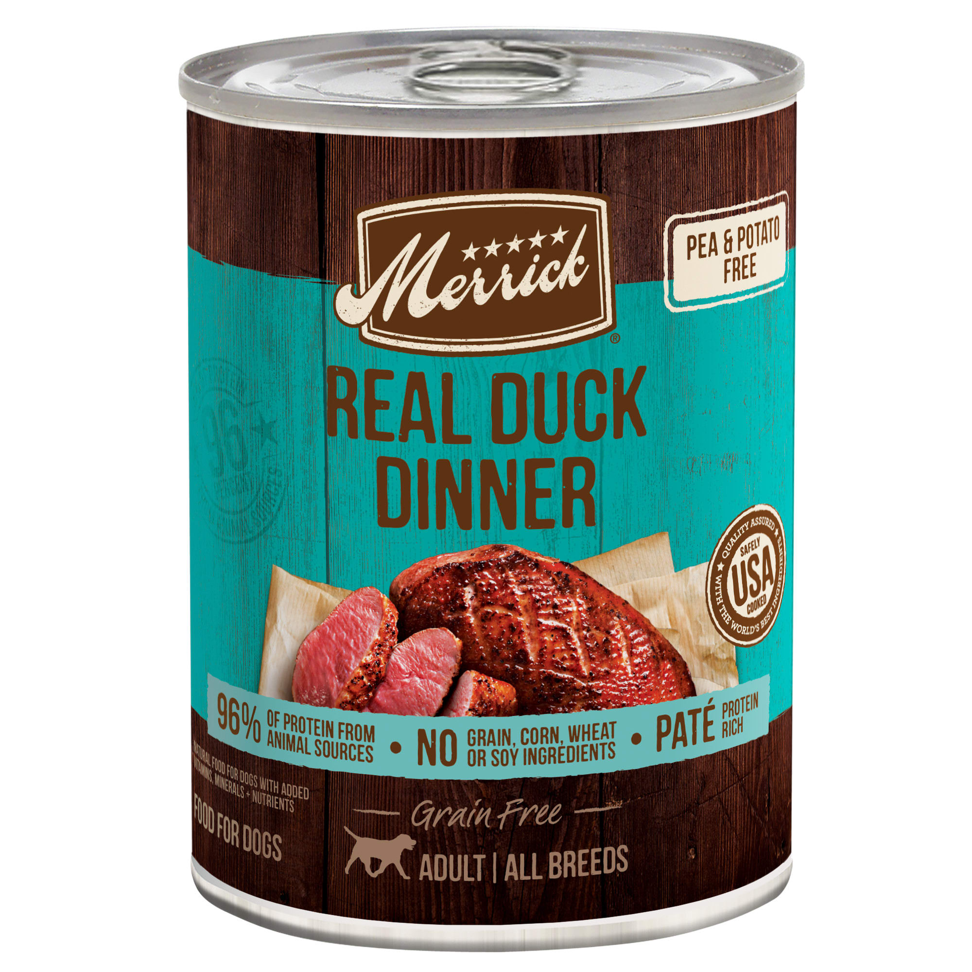 Duck dog clearance food grain free