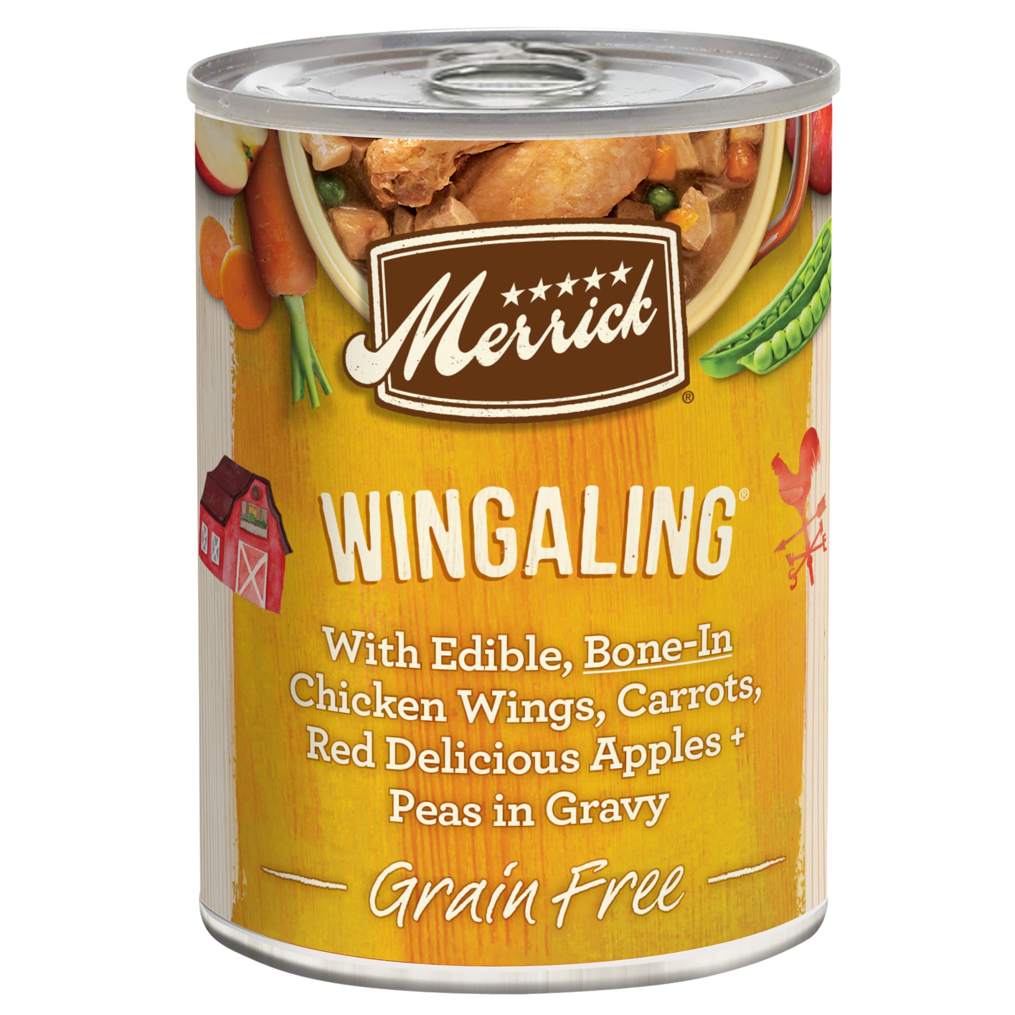 merrick wingaling canned dog food