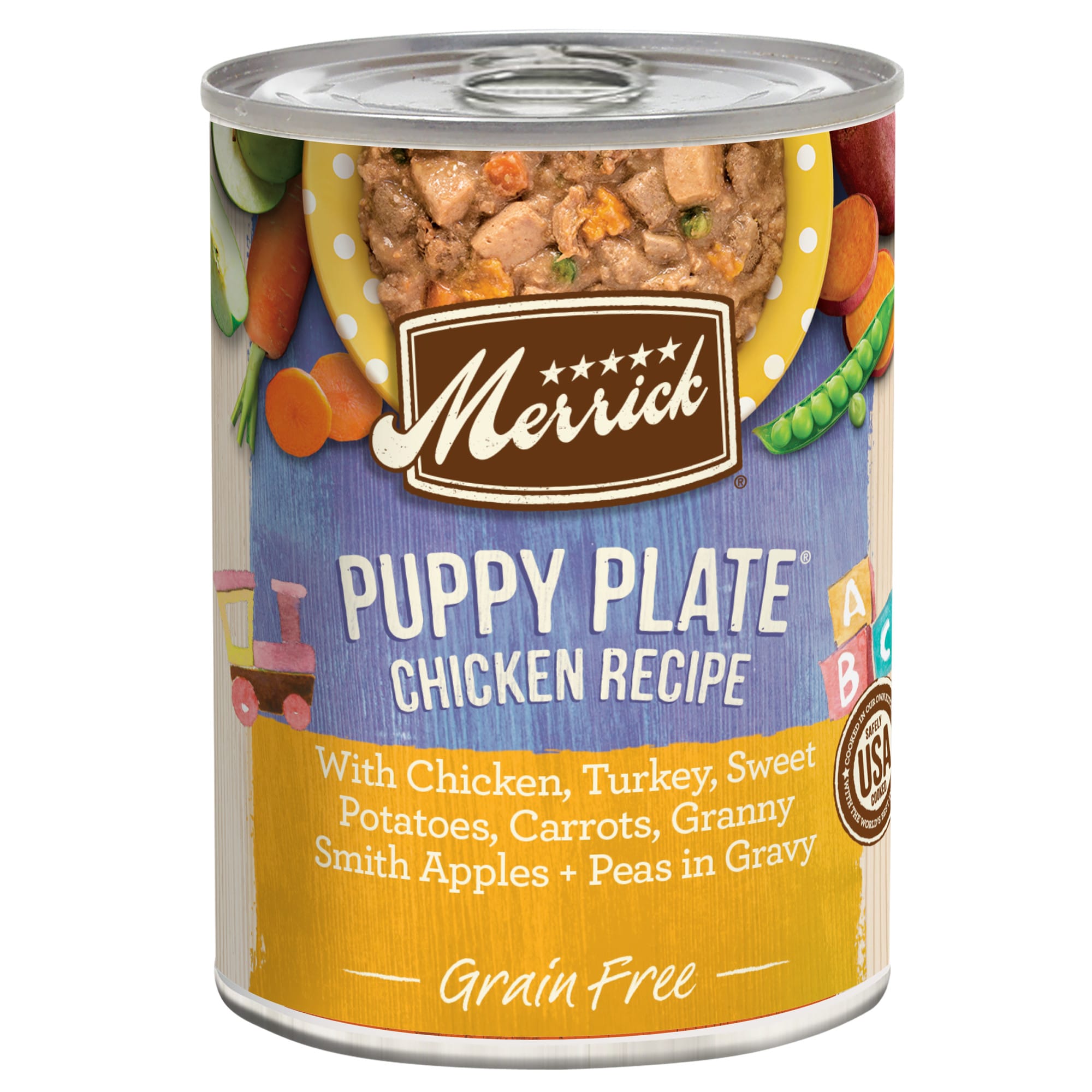 Merrick Grain Free Puppy Plate Wet 